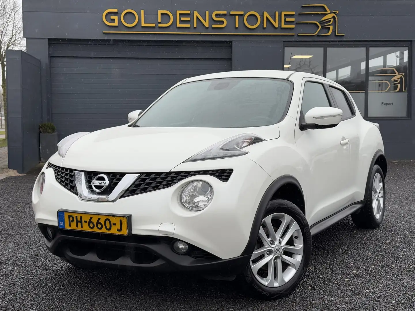 Nissan Juke 1.2 DIG-T S/S N-Connecta 1e Eigenaar,Navi,Clima,Cr Wit - 1