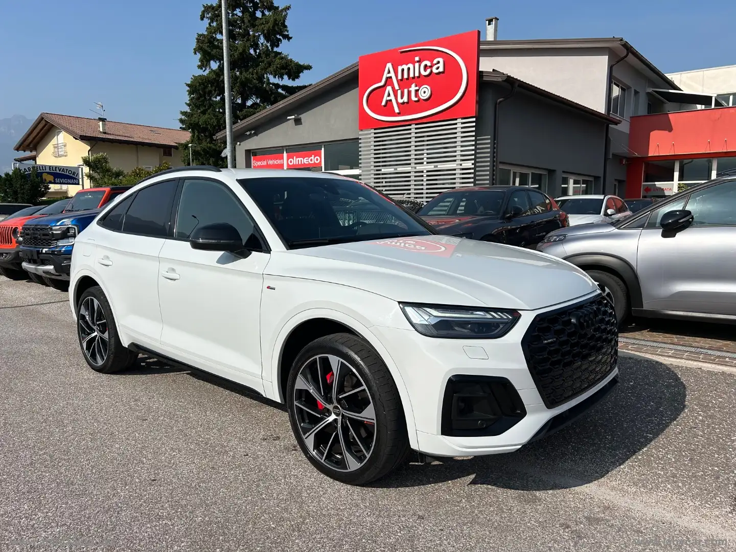 Audi Q5 SPB 40 TDI qu. S tr. Identity Black Weiß - 2