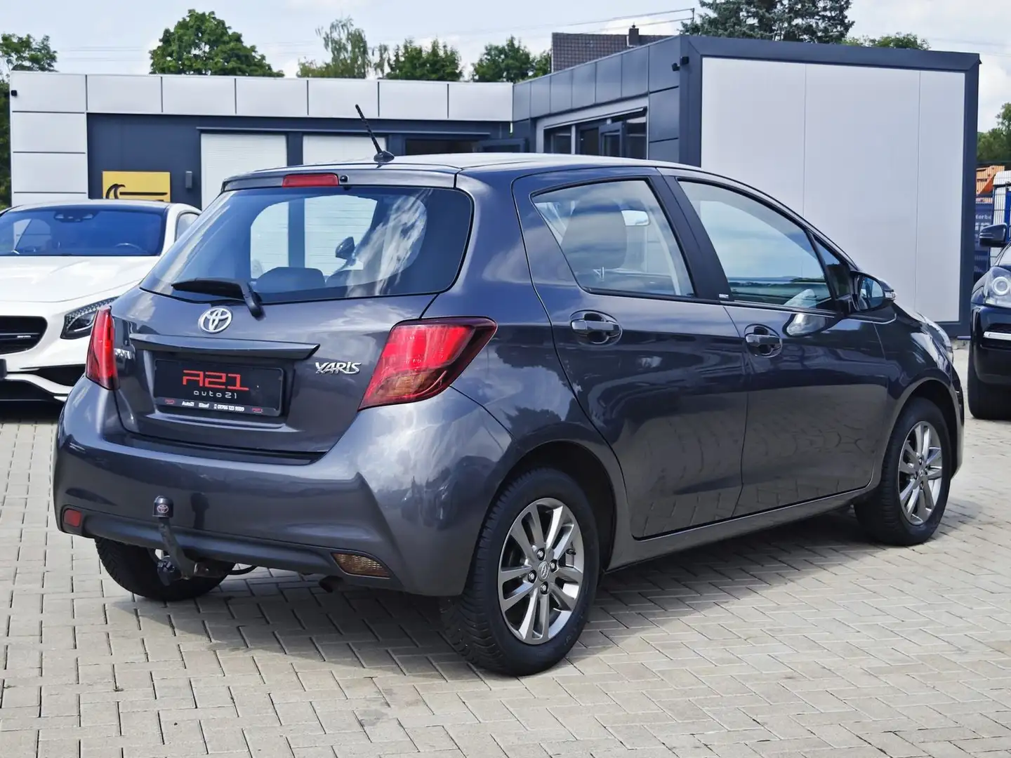 Toyota Yaris 1.33 Dual VVT-i Edition-S|Cam|AHK|Klima| Gris - 2