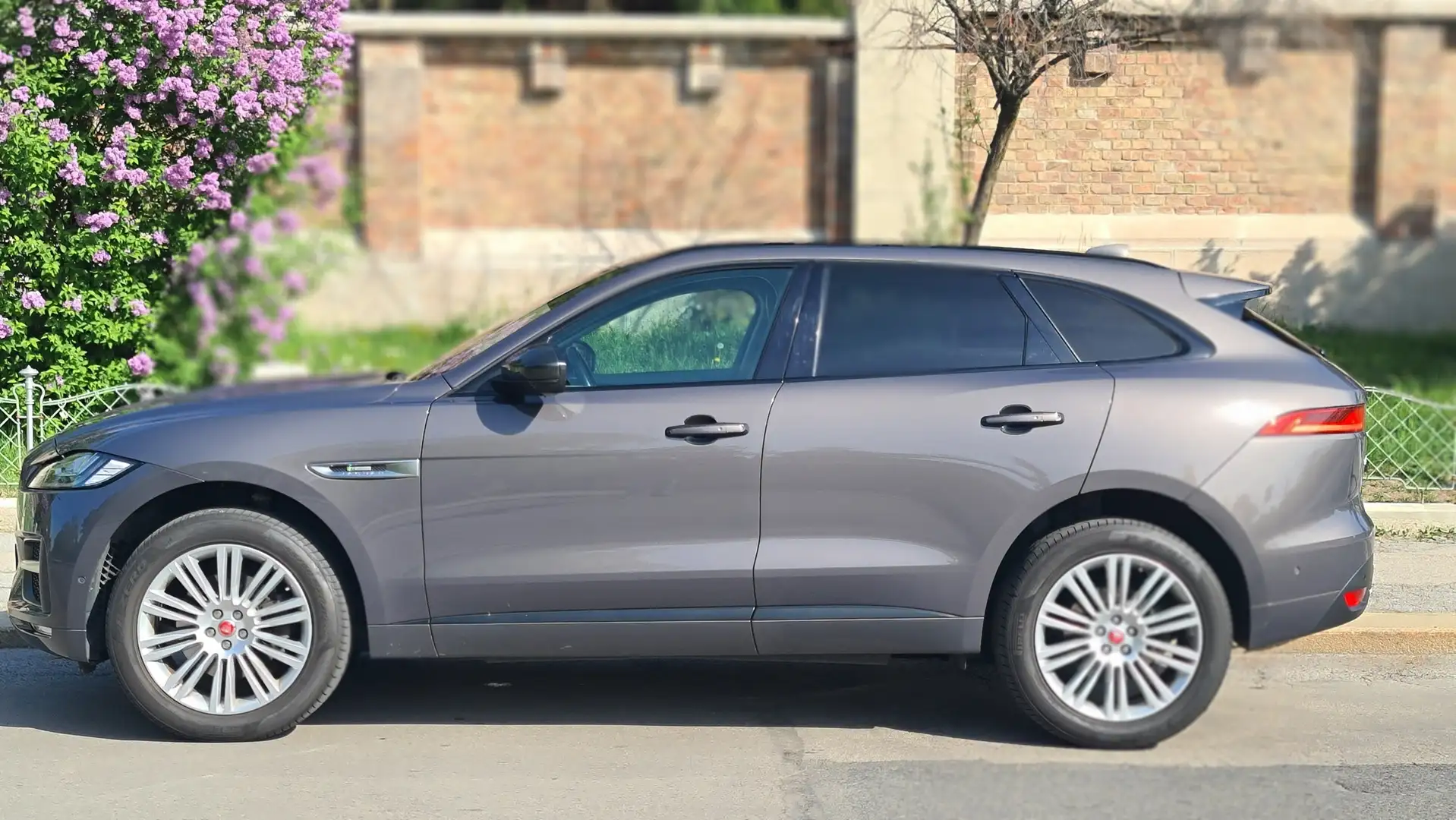 Jaguar F-Pace 20d AWD R-Sport Aut. VOLL + PANO + STHZG Grau - 2