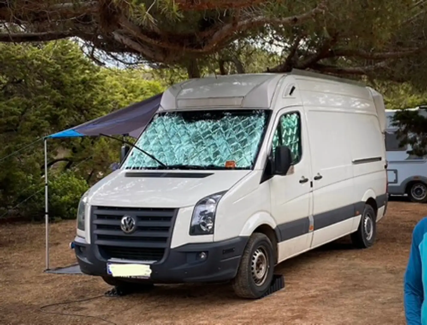 Volkswagen Crafter Crafter 35 HR-Kombi 3-3-3 MR TDI Aut. Weiß - 1