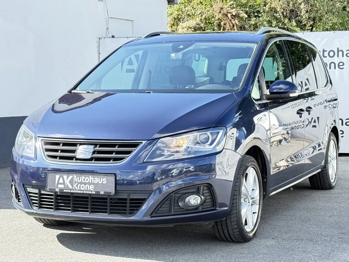 SEAT Alhambra 2.0 TDI Style Plus *7-SITZE*NAVI*MEMORY *KAMERA Blau - 2