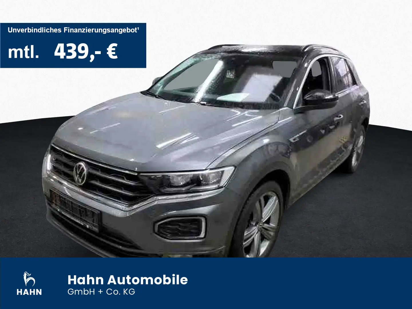 Volkswagen T-Roc 1.5TSI DSG Sport R-Line AHK LED Navi CAM Grau - 1