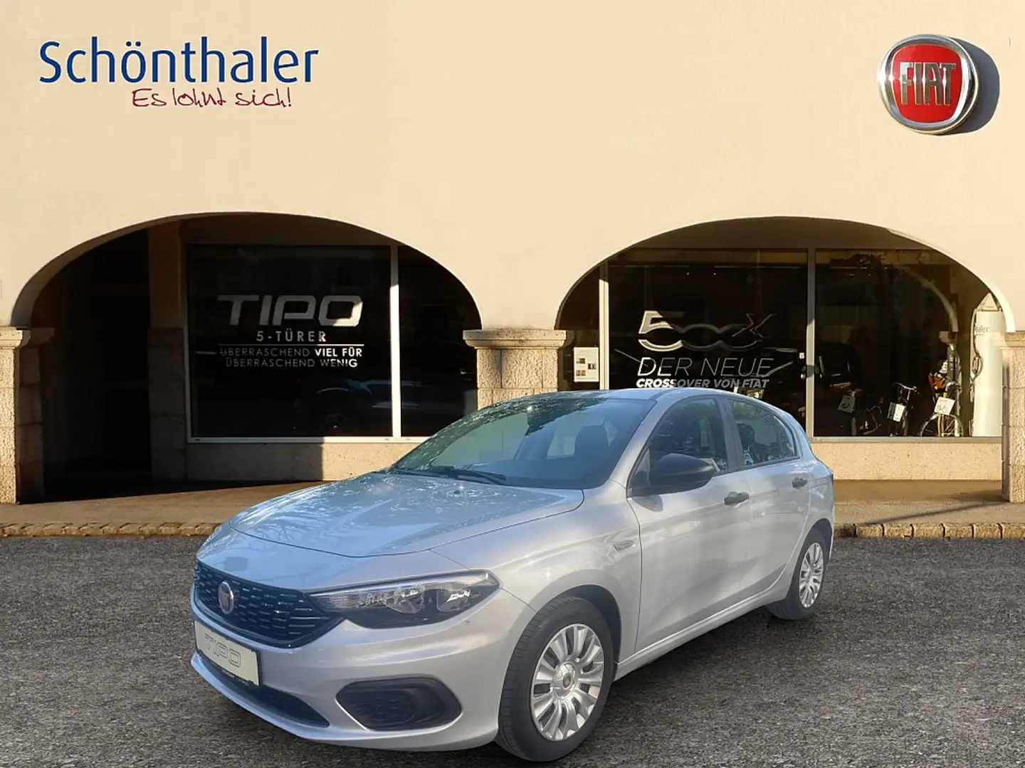 Fiat Tipo 1,4 95 Pop Zilver - 1