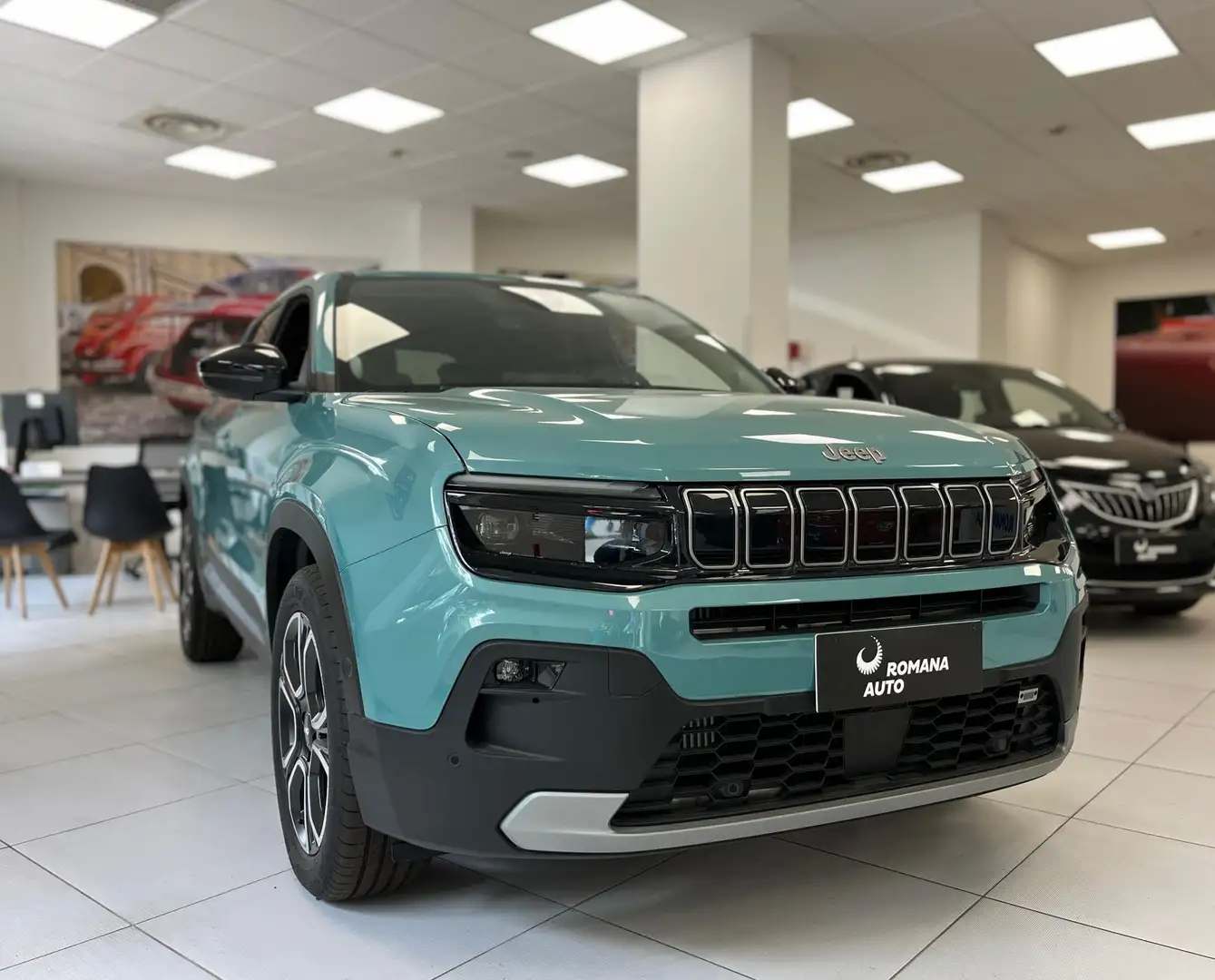 Jeep Avenger Avenger 1.2 turbo Altitude fwd 100cv Modrá - 1