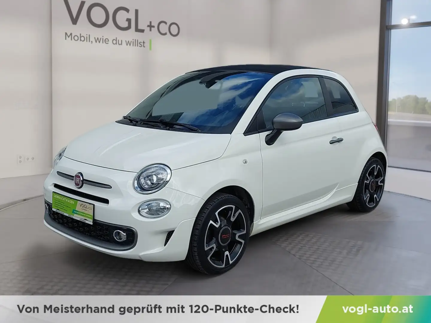 Fiat 500C S 1,2 Fire 70 Weiß - 1