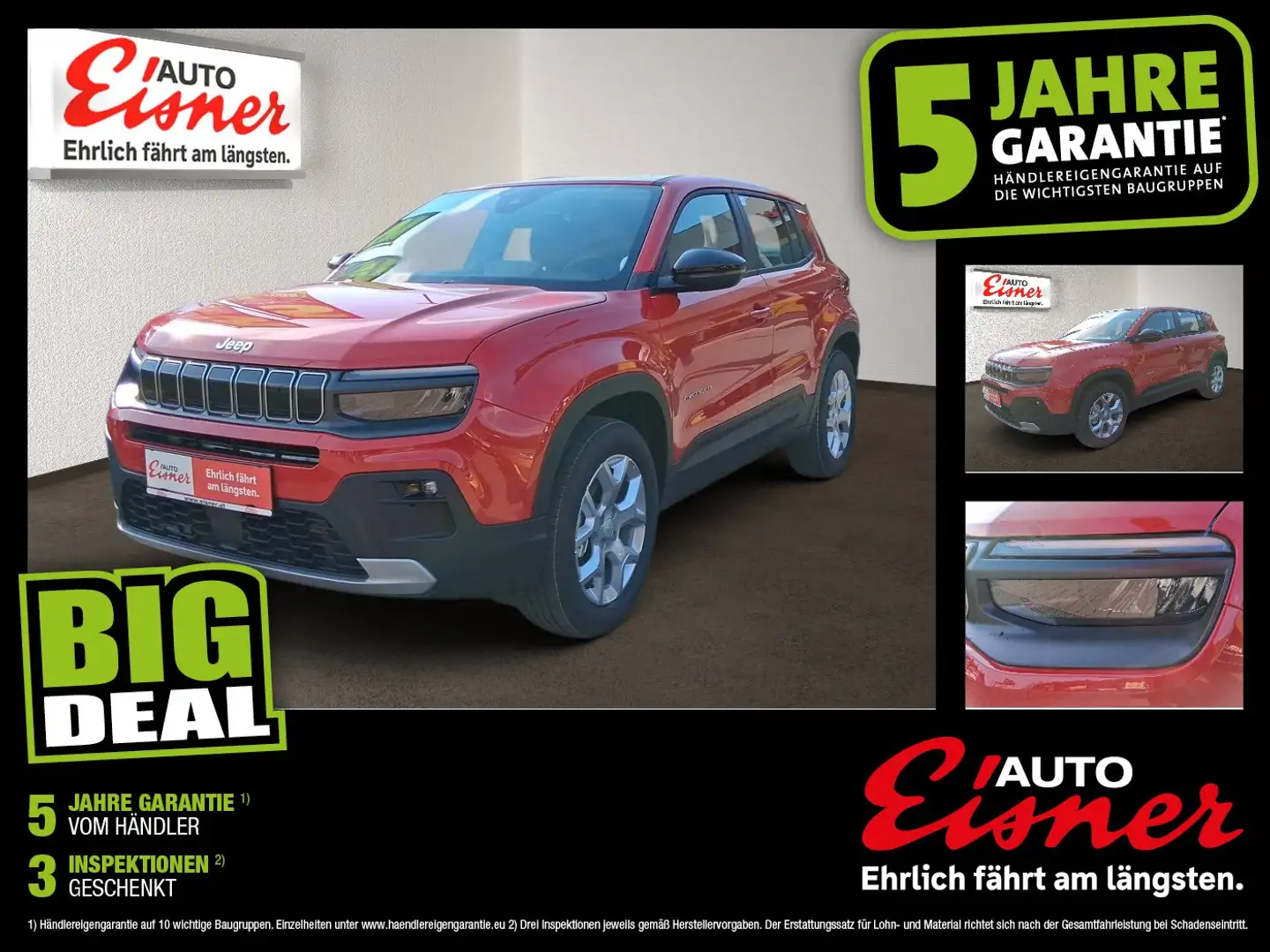 Jeep Avenger 1.2 GSE T3 ICE ALTITUD Top Modell - 1