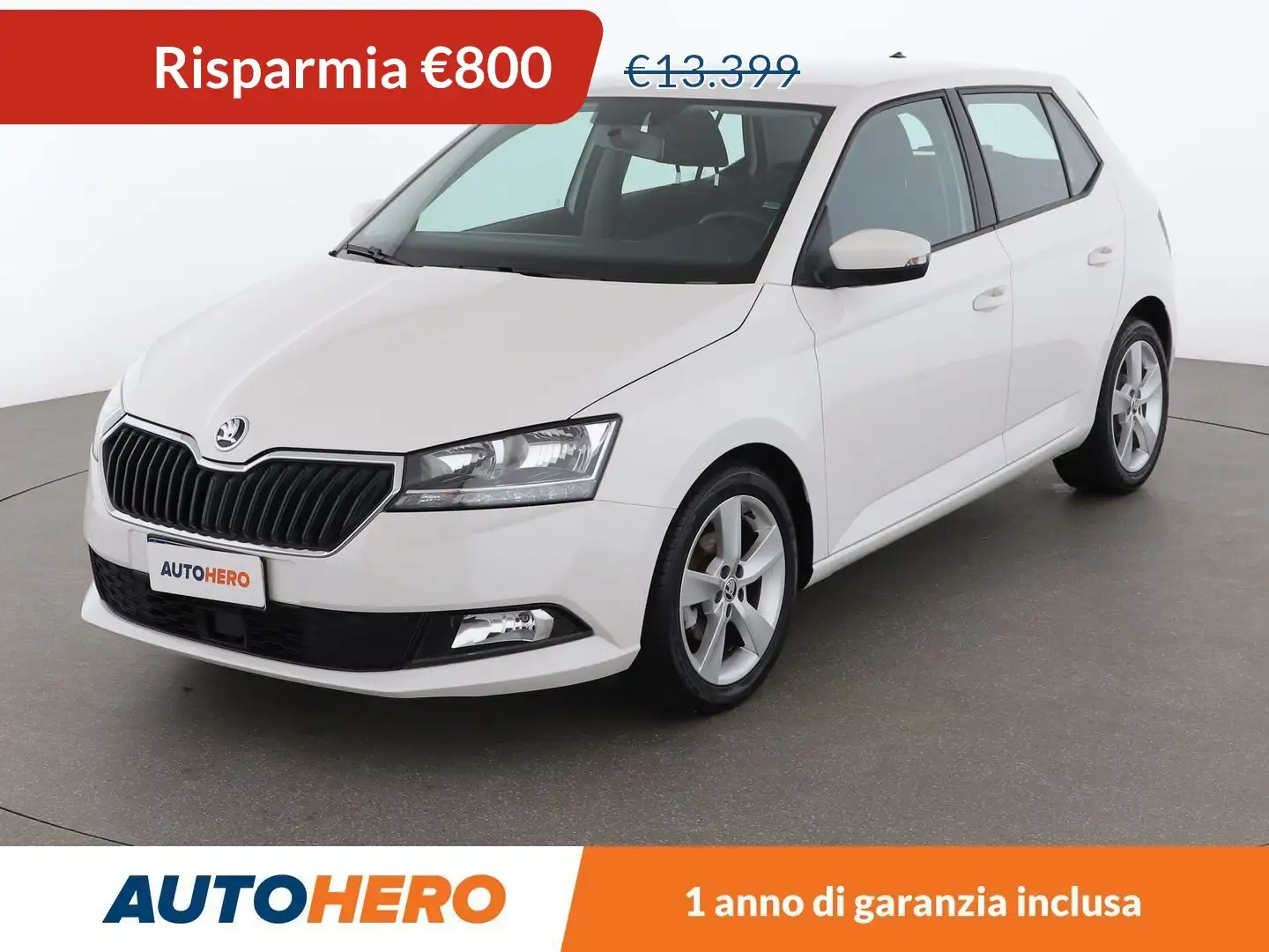 Skoda Fabia 1.0 MPI Design Edition 60 CV Bianco - 1