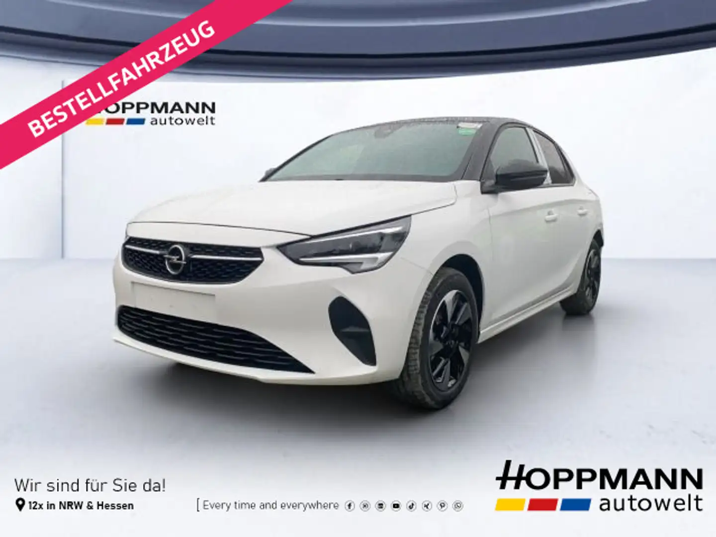 Opel Corsa F e Elegance *SOFORT VERFÜGBAR* Weiß - 1