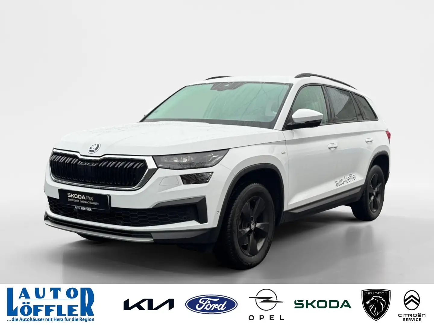 Skoda Kodiaq Tour Klima Navi Rückfahrkamera Sitzheizung Weiß - 1