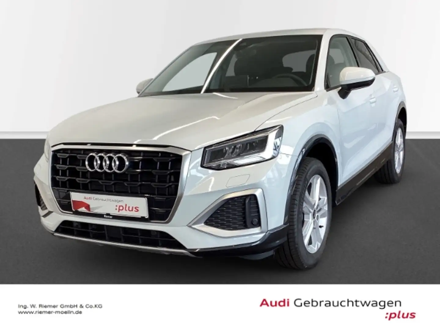 Audi Q2 advanced 30TFSI LED AHK El. Heckklappe Apple CarPl Weiß - 1