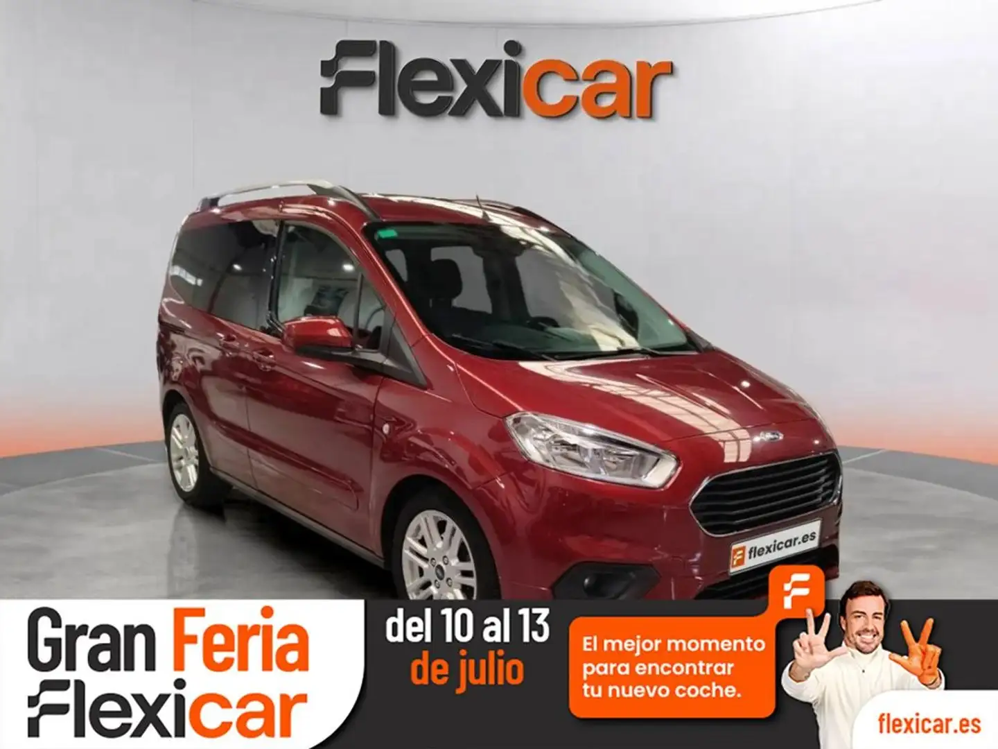 Ford Tourneo Courier 1.0 EcoBoost 74kW (100CV) Trend Rood - 1