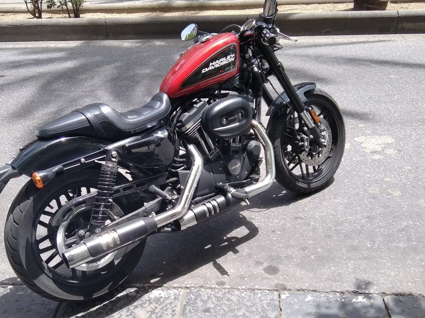Harley-Davidson XL 1200 Piros - 2