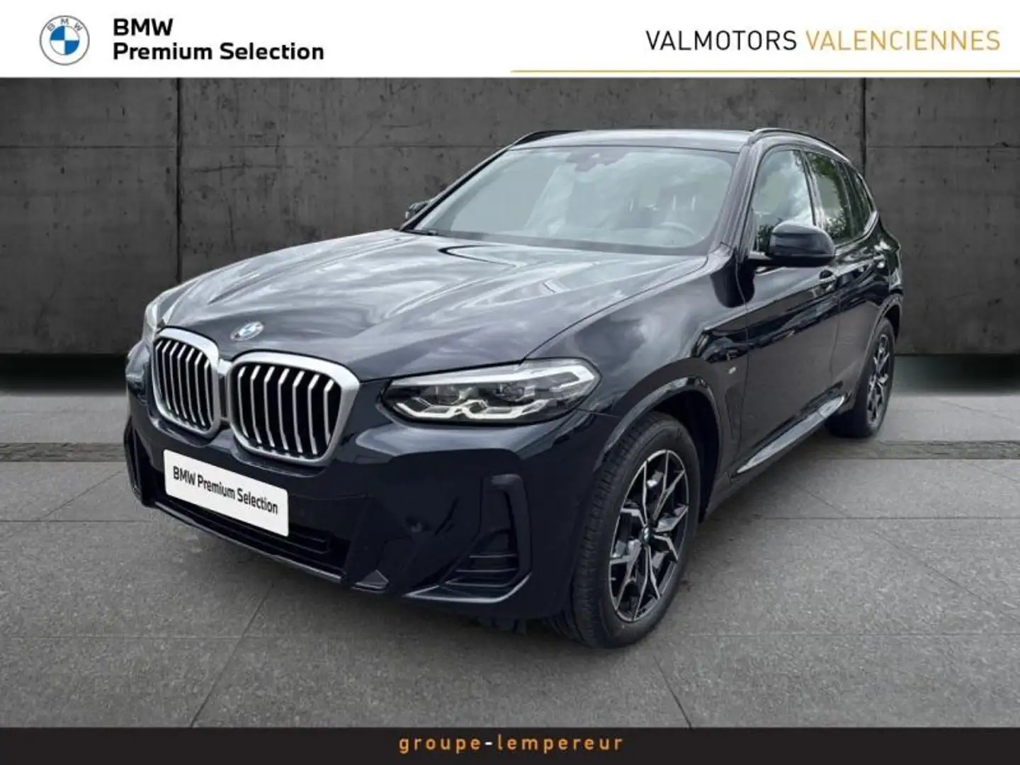 BMW X3 xDrive20d 190ch M Sport Noir - 1