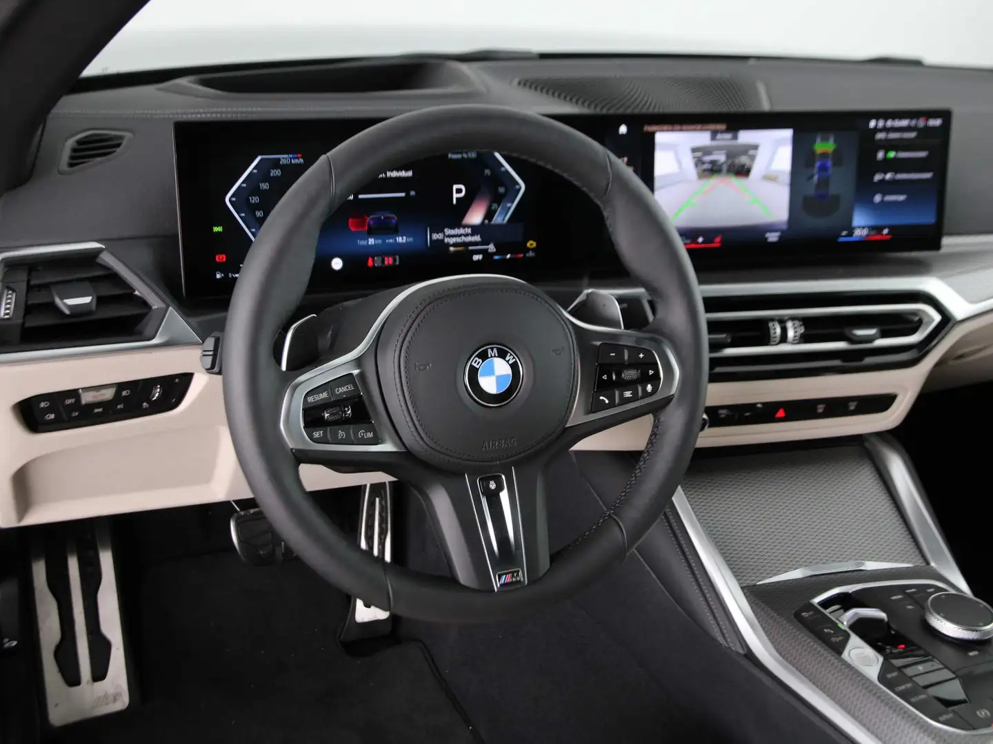 BMW 420 4 Serie cabriolet 420i High Executive M-Sport Blauw - 2