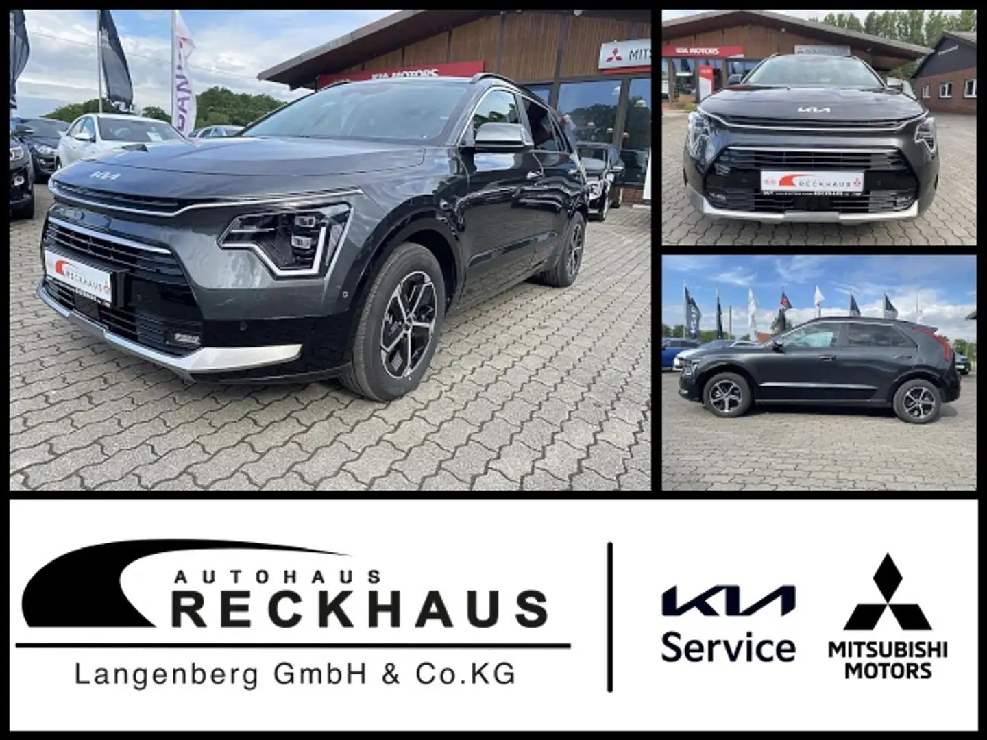 Kia Niro 1.6 HEV DCT SPIRIT TECHNOLOGIE RELAX Klima Navi Grau - 1