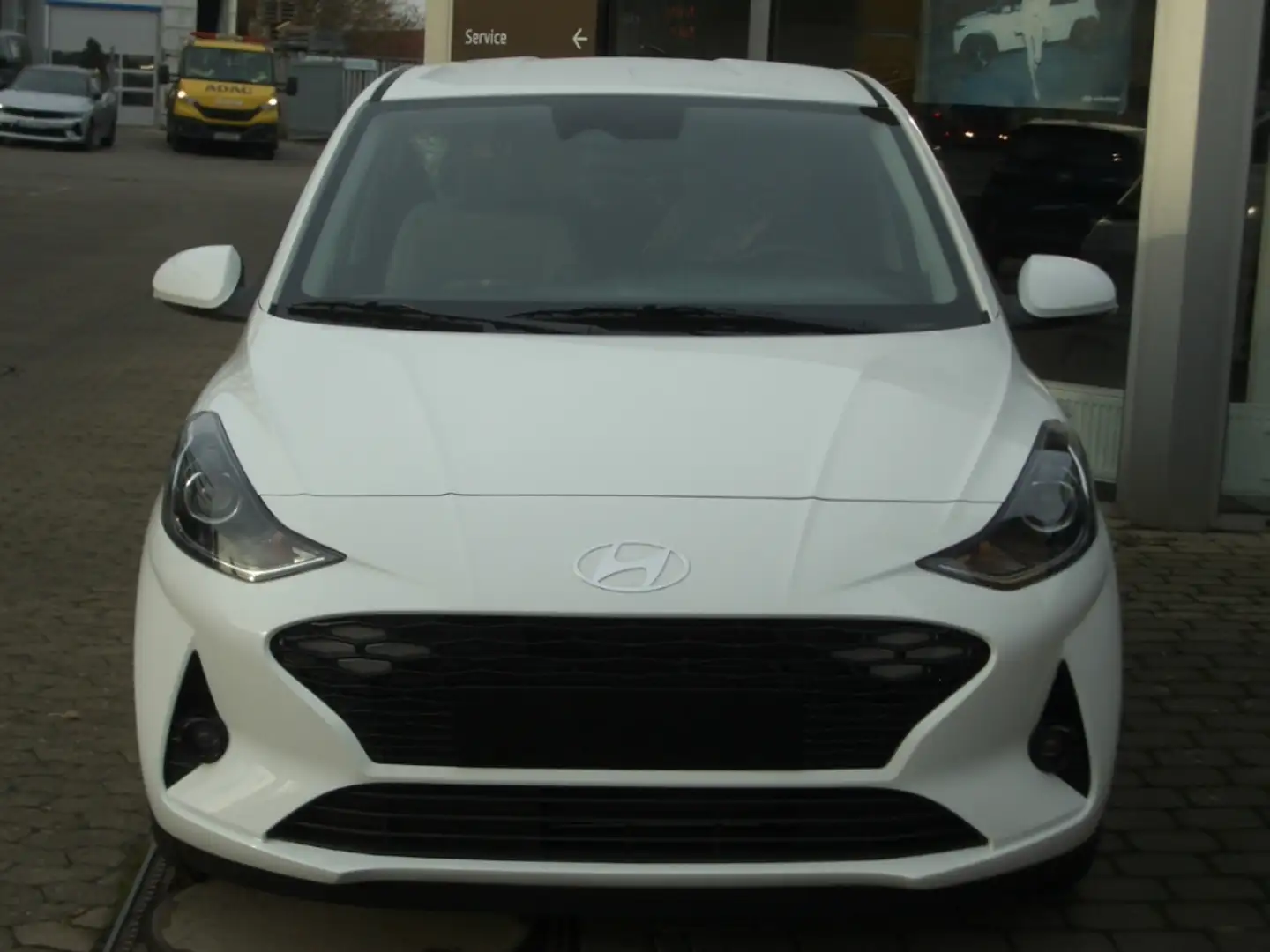 Hyundai i10 Facelift 1.2 AT Prime, Navi, helle Polster Alb - 2