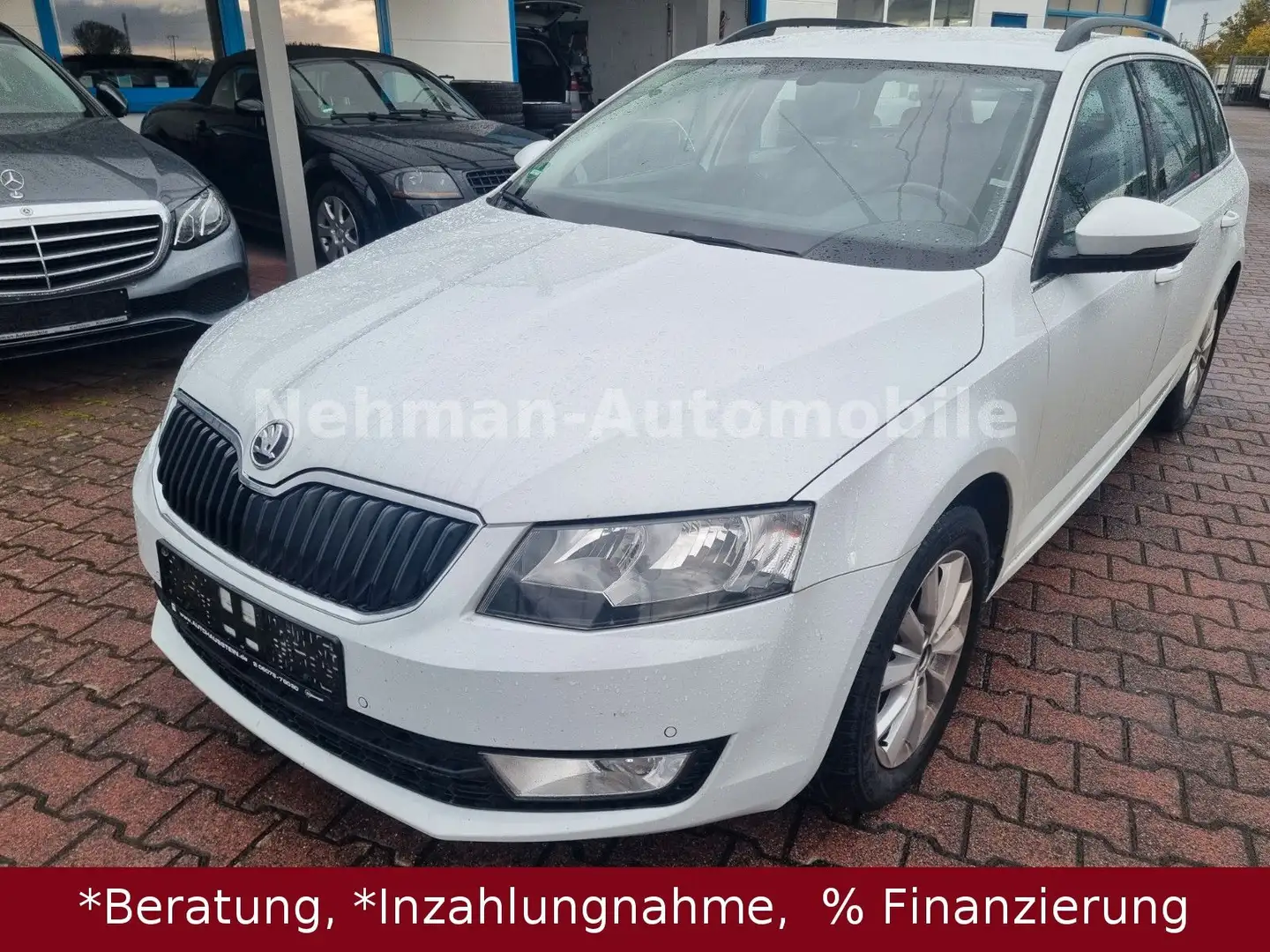 Skoda Octavia Combi Ambition Automatik Weiß - 1