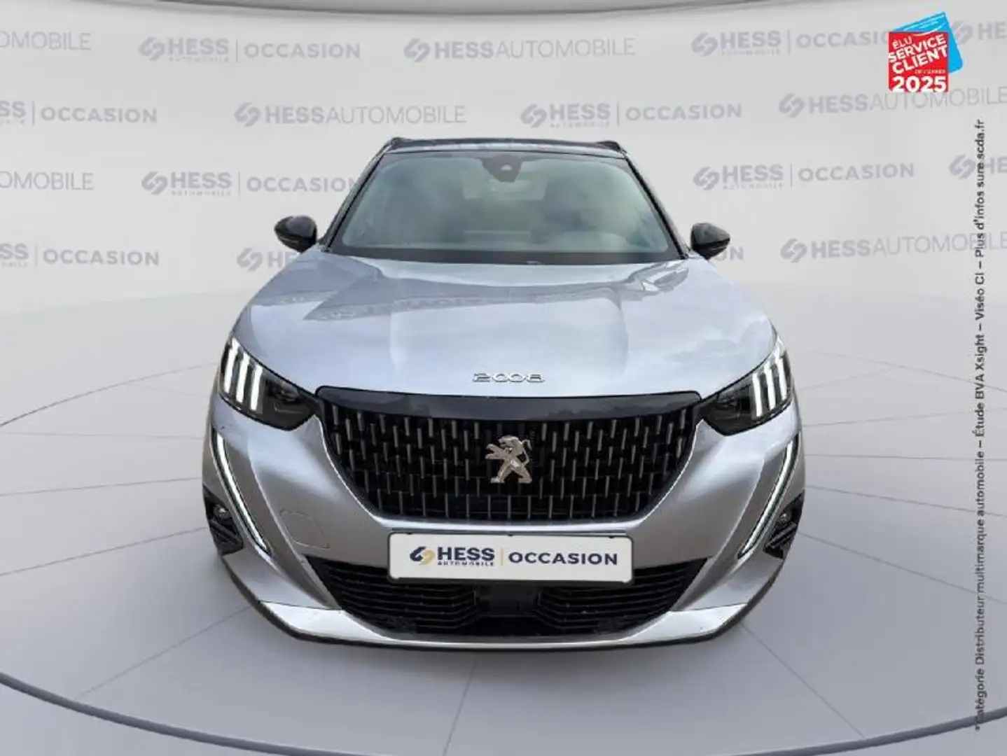 Peugeot 2008 1.2 PureTech 130ch S\u0026S GT EAT8 Gris - 2