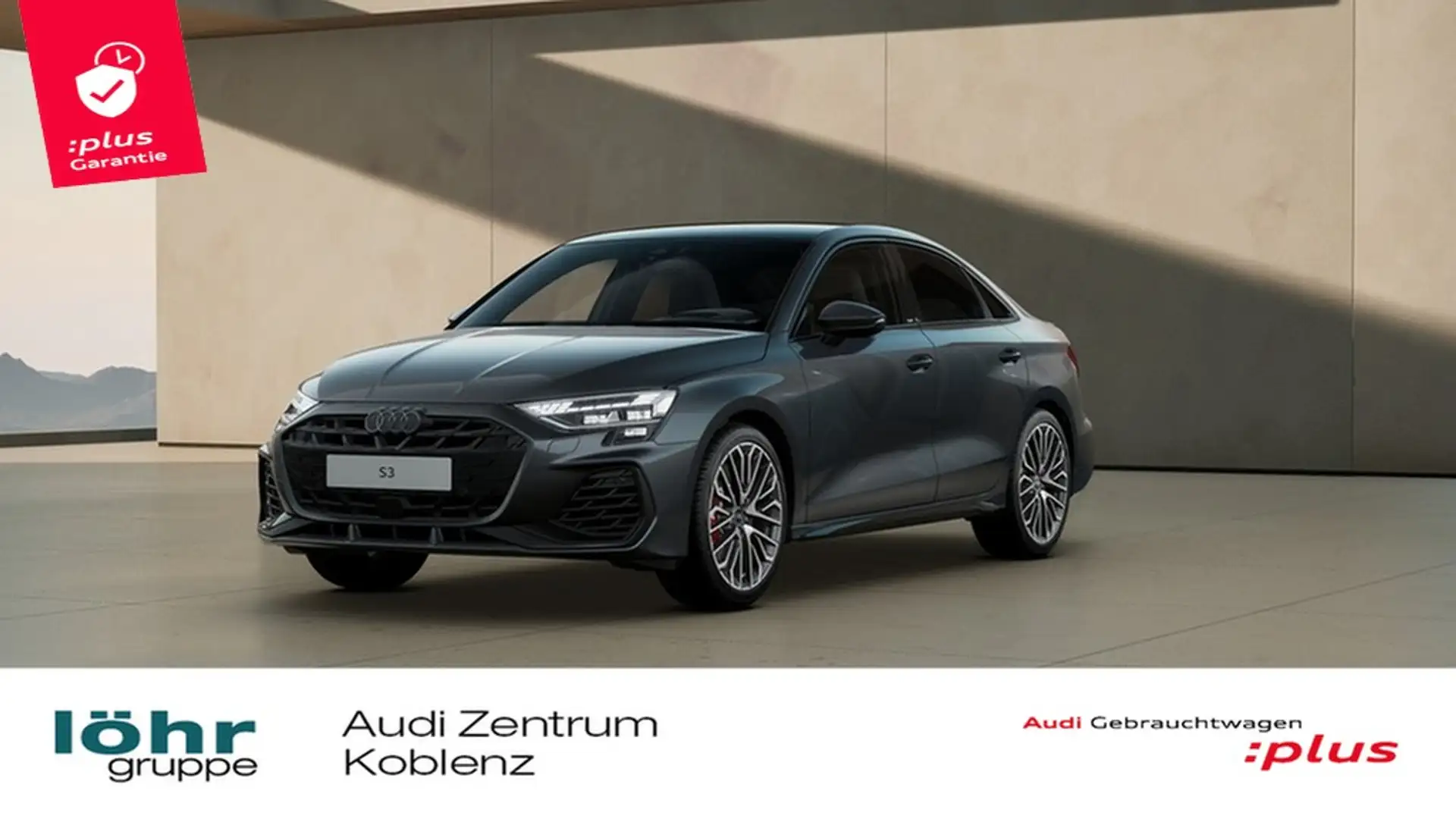 Audi S3 Limousine 2.0 TFSI Matrix Panorama ACC Kamera Grau - 1