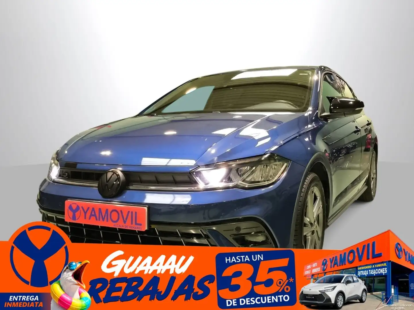 Volkswagen Polo 1.0 TSI R-Line 70kW Azul - 1