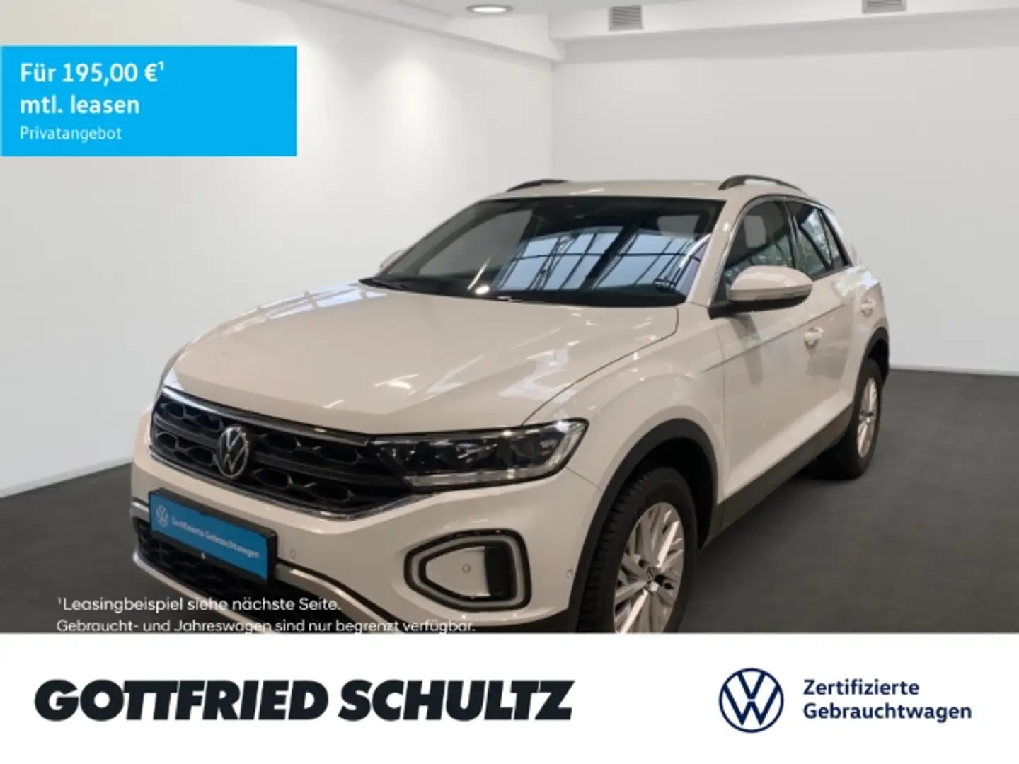 Volkswagen T-Roc LIFE TSI NAVI SITZHEIZUNG LED EINPARKHILFE Blanc - 1