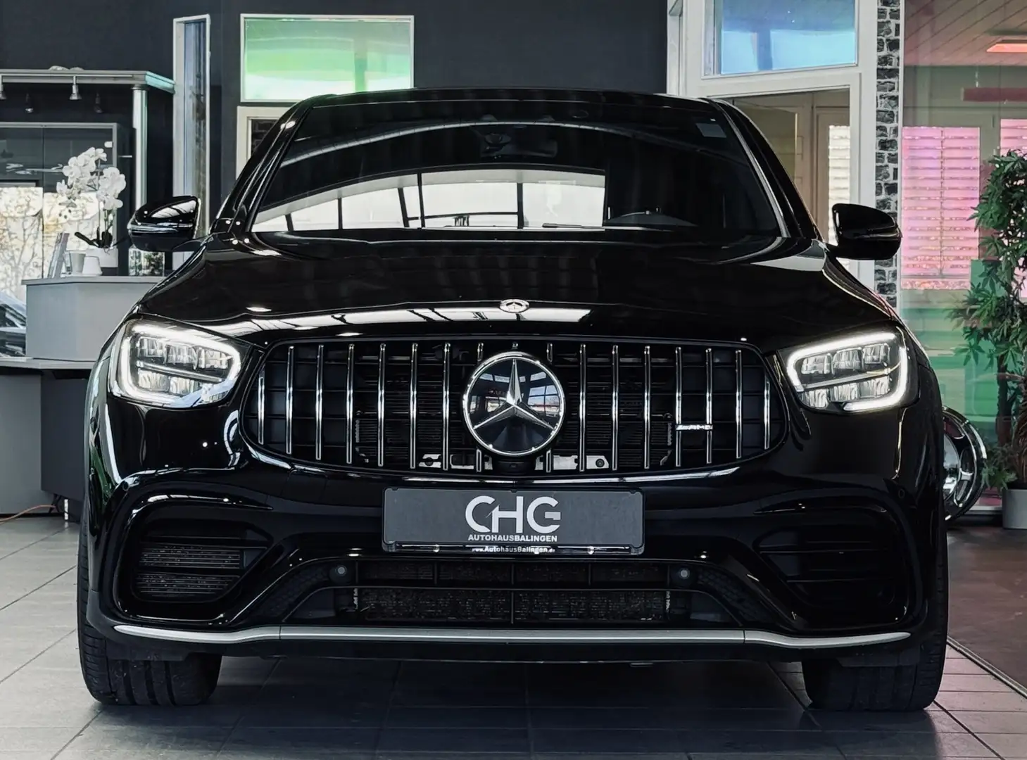 Mercedes-Benz GLC 63 AMG S 4M COUPE Performance AGA|TrackPace|360 Schwarz - 2