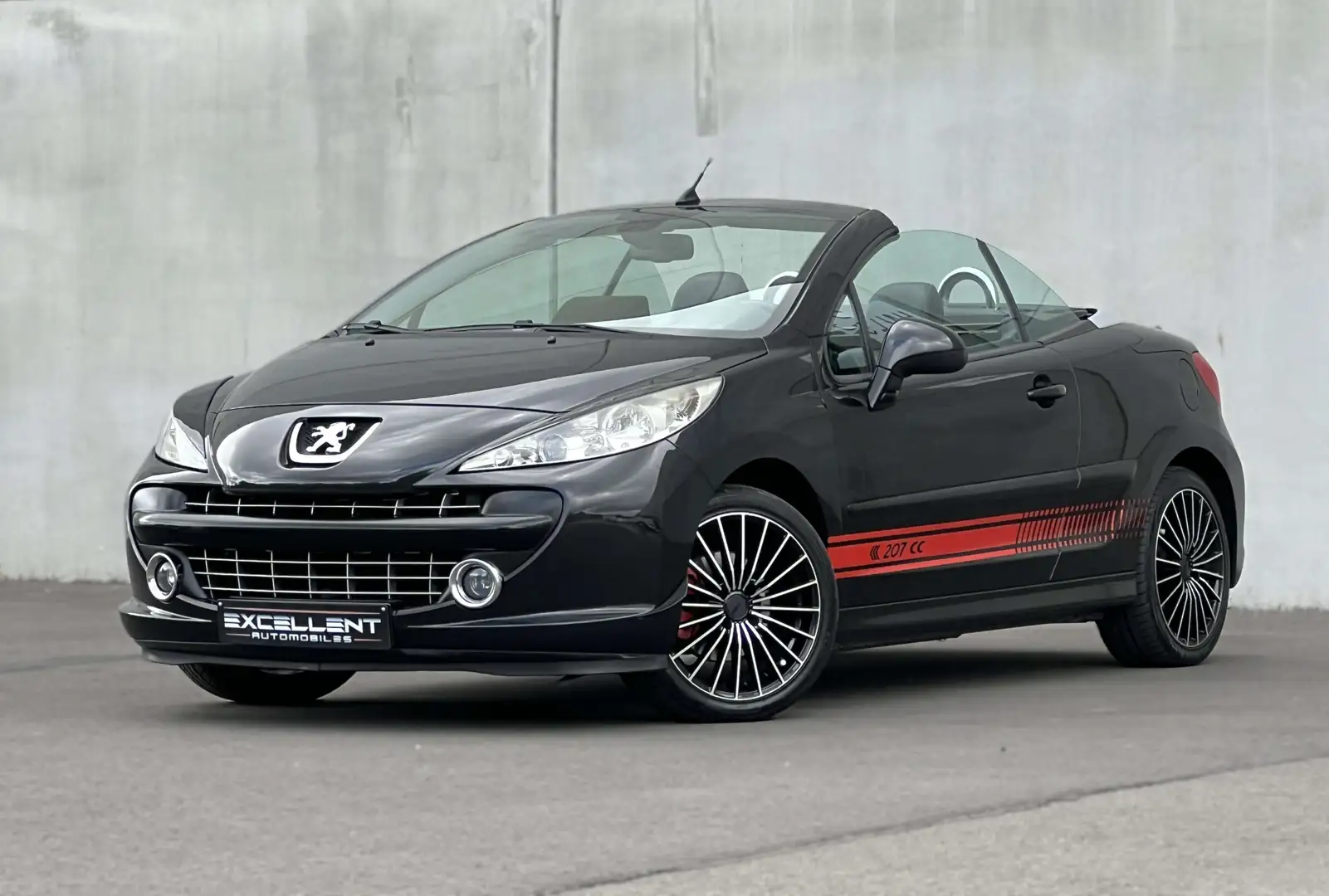 Peugeot 207 207 CC 1.6i 16v Pack/CAMERA/GPS/AIRCO/CABRIOLET Noir - 1