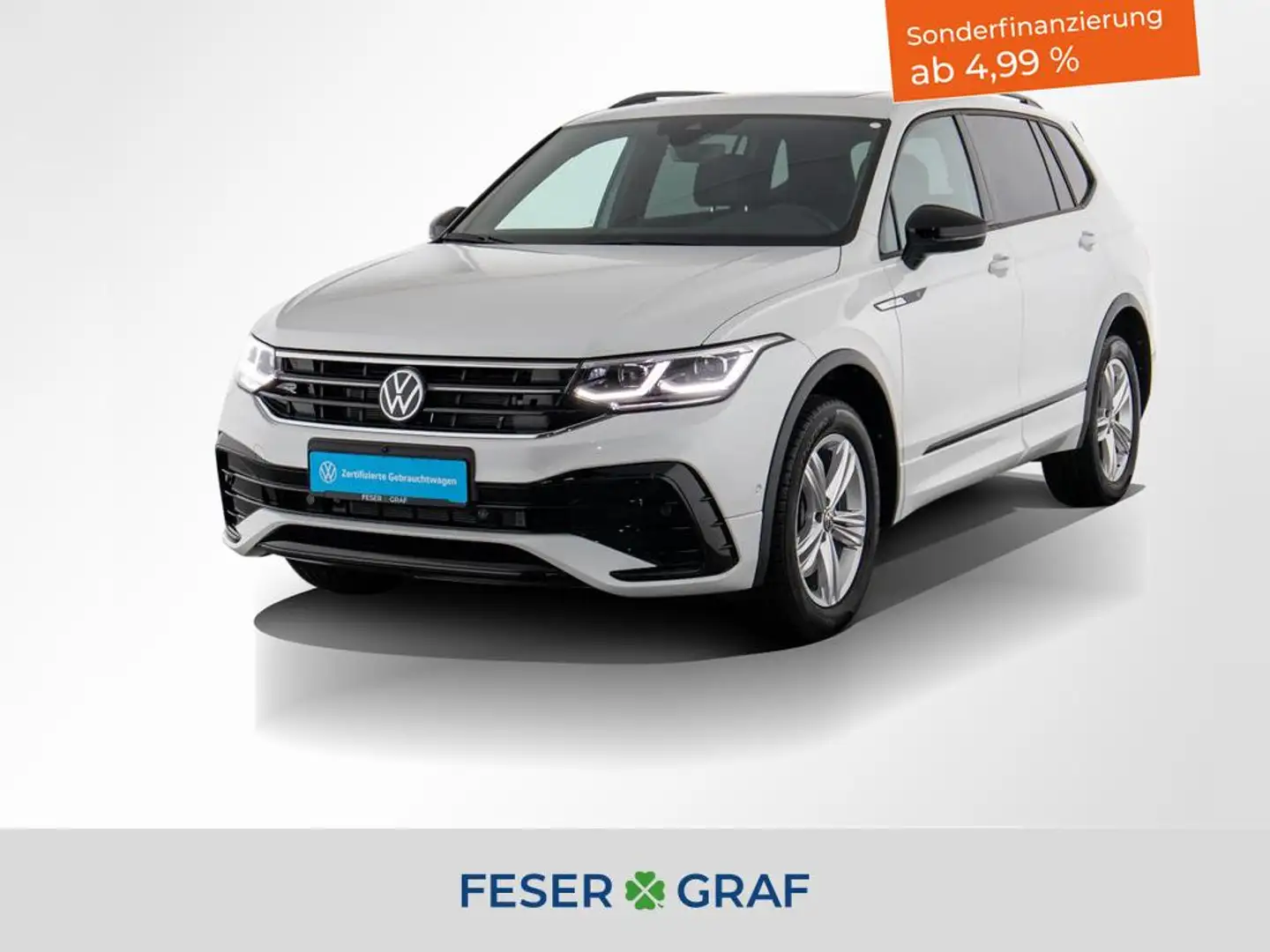 Volkswagen Tiguan Allspace R-Line Tiguan L 2.0 R-L DT142 Weiß - 1