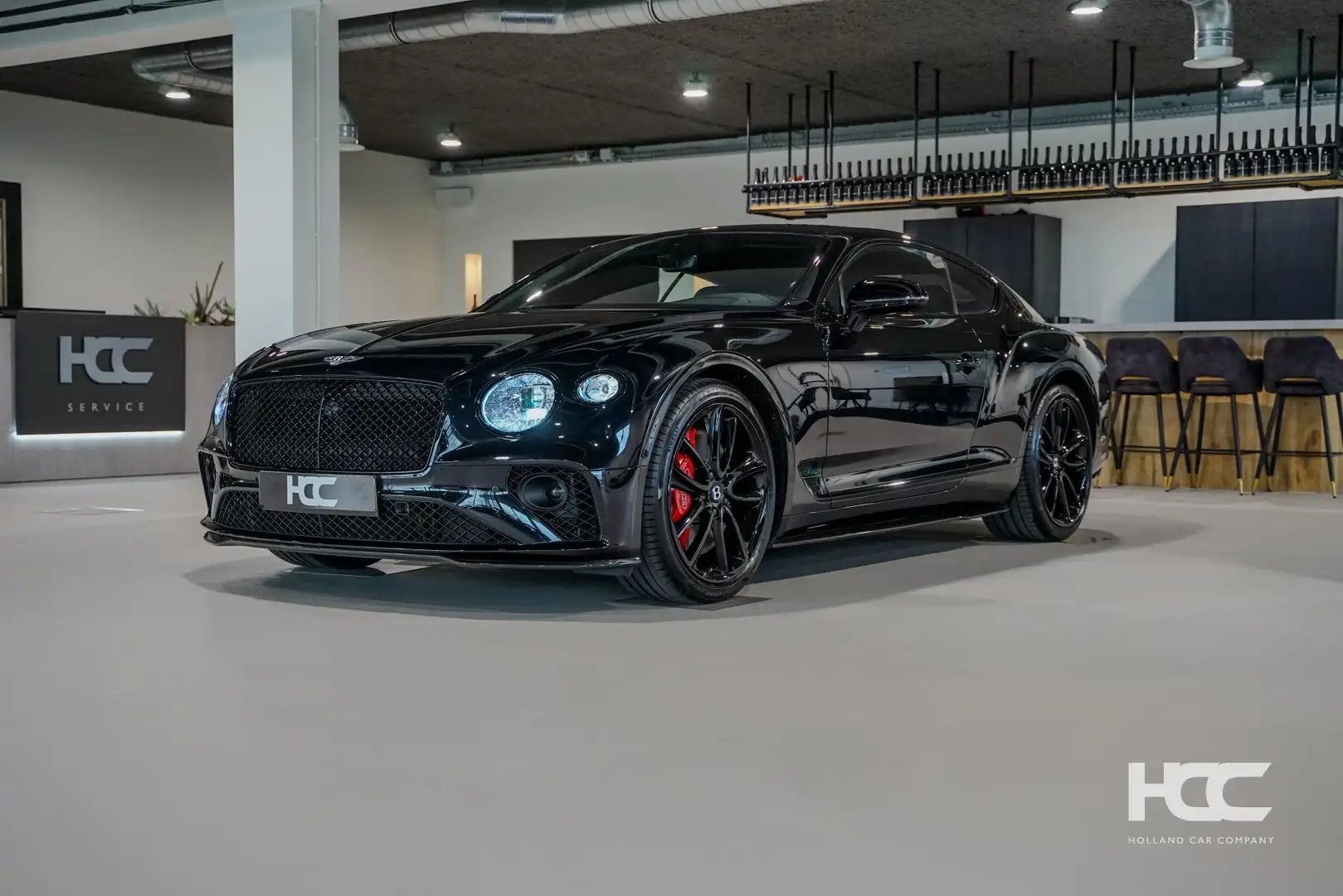 Bentley Continental GT 4.0 V8 | Carbon | Touring | City | Blackline Czarny - 1