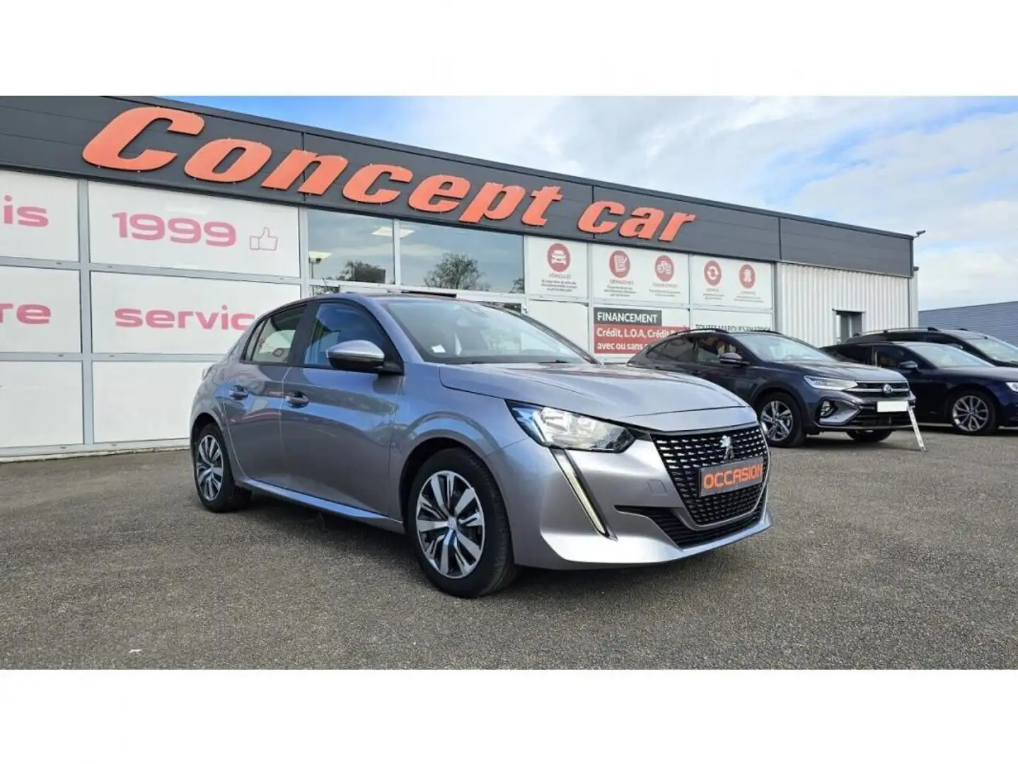 Peugeot 208 Active 75cv Gris - 1