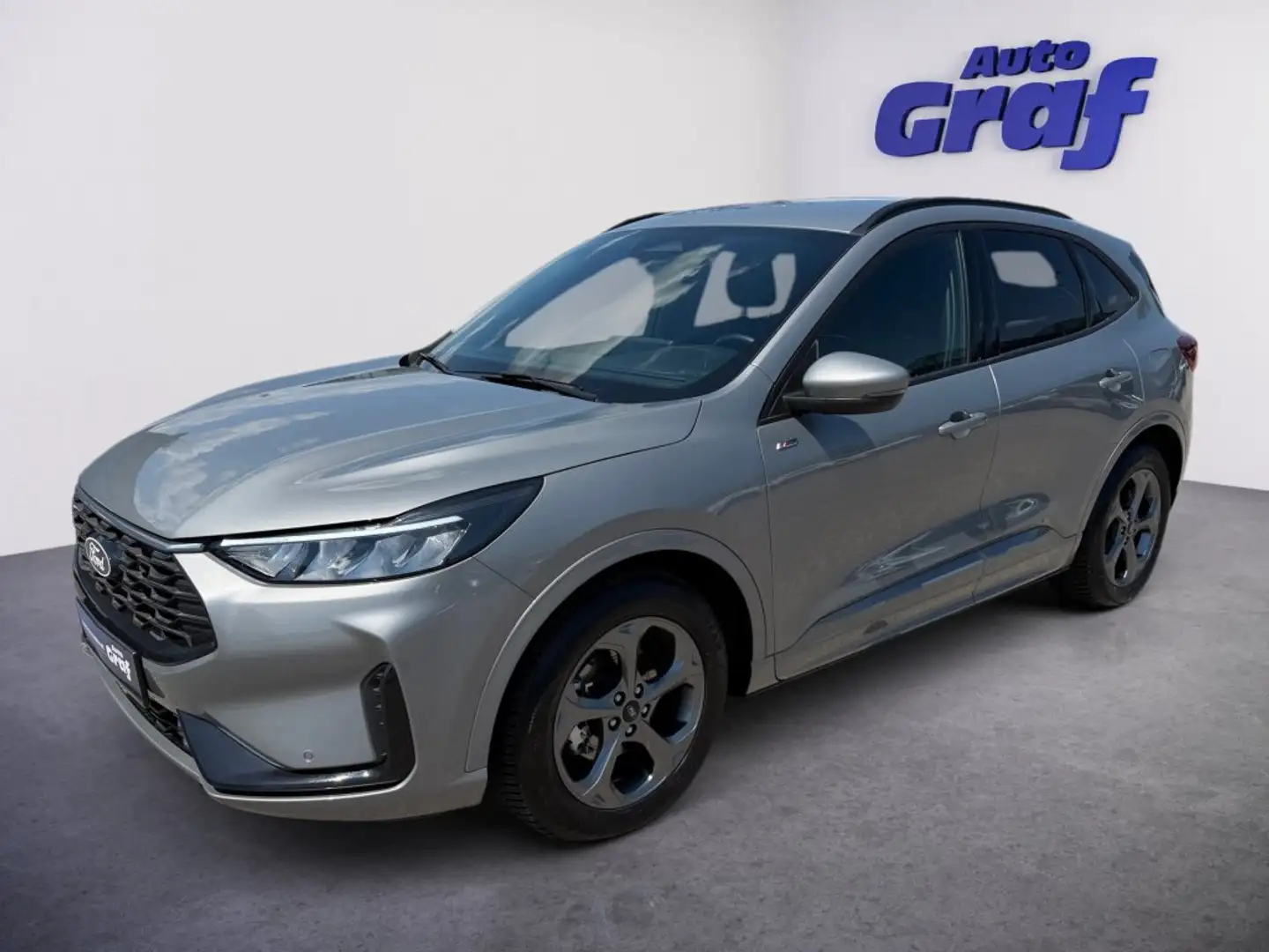 Ford Kuga 2,5 Duratec FHEV ST-Line Aut. Silber - 1