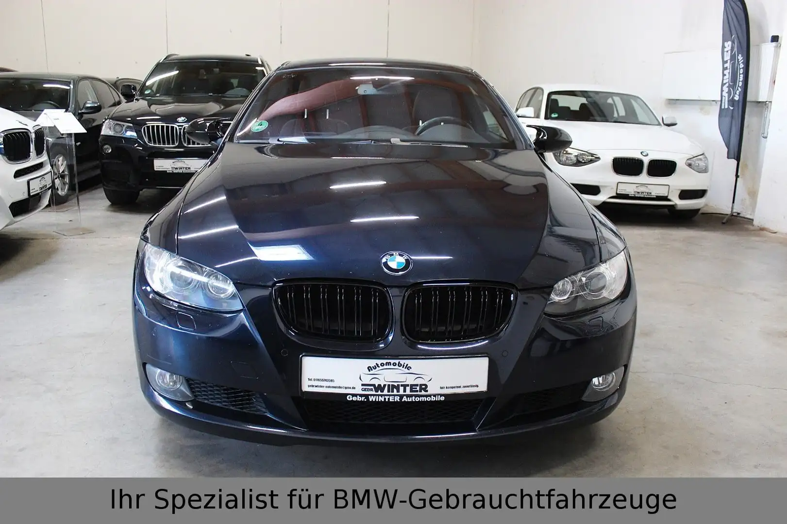 BMW 325 i Coupe xDrive Automatik*Navi*2.Hand*Scheckh. Blau - 2