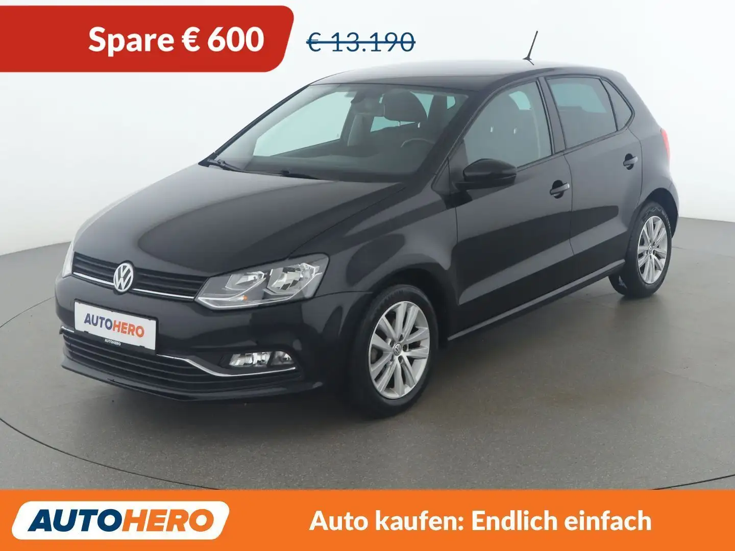 Volkswagen Polo 1.2 TSI Comfortline BlueMotion Tech Schwarz - 1