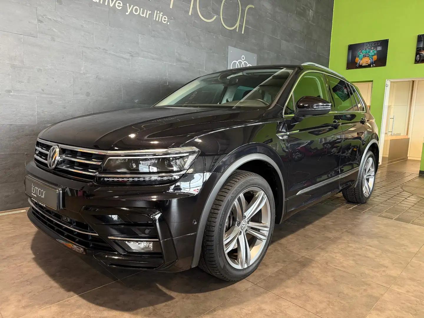 Volkswagen Tiguan 2.0 TDI R-LINE 190CV 4MOTION DSG Schwarz - 2