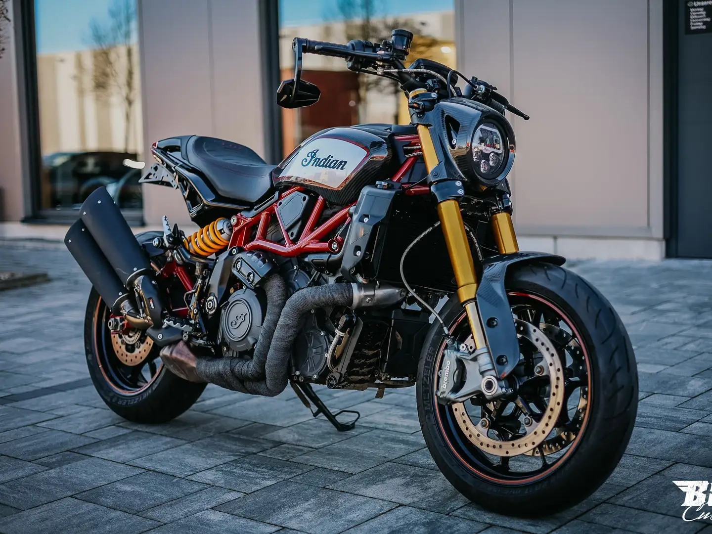 Indian FTR 1200 R Carbon Fekete - 1