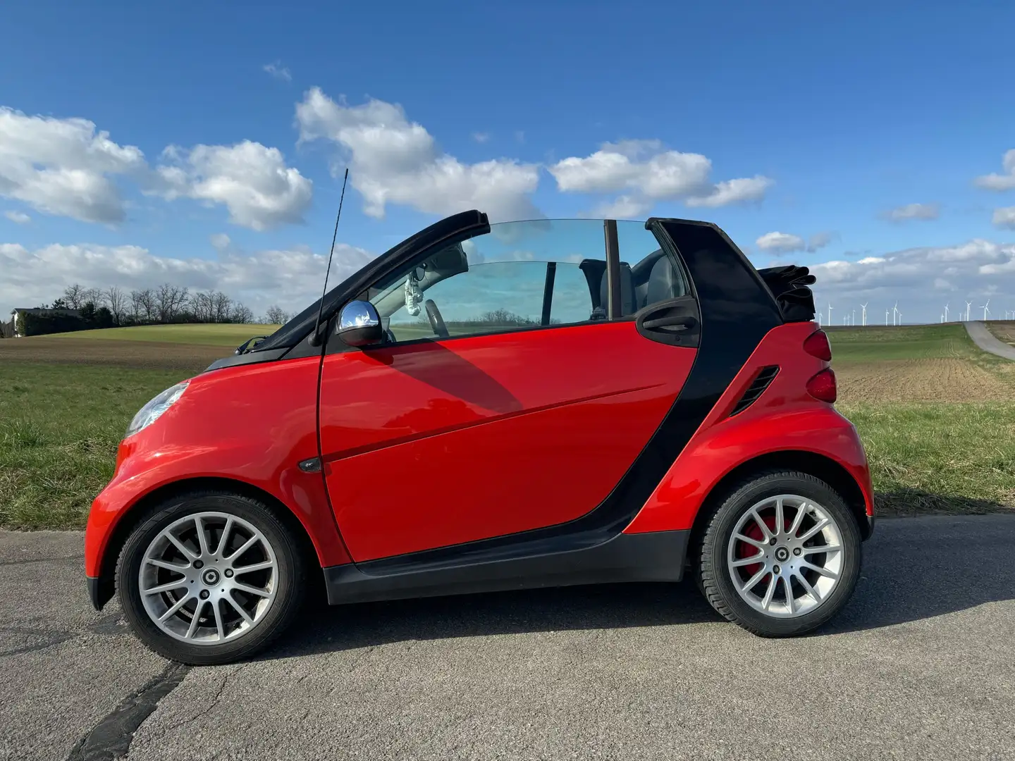 smart forTwo cabrio passion softouch Rot - 2