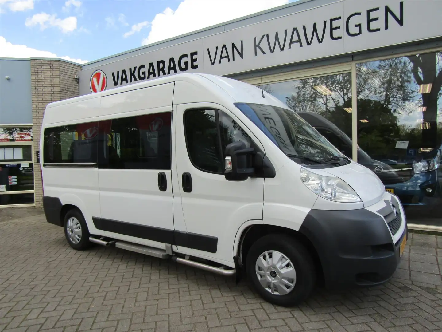 Citroen Jumper 2.2 BUS 9 ZITPLAATSEN + ROLSTOELLIFT Wit - 2