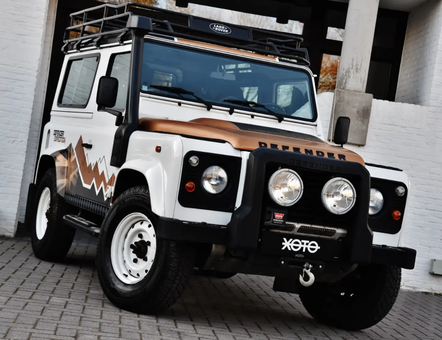 Land Rover Defender 90 EXPEDITION LIMITED NR.85/100 ** LIKE NEW ** Blanc - 2