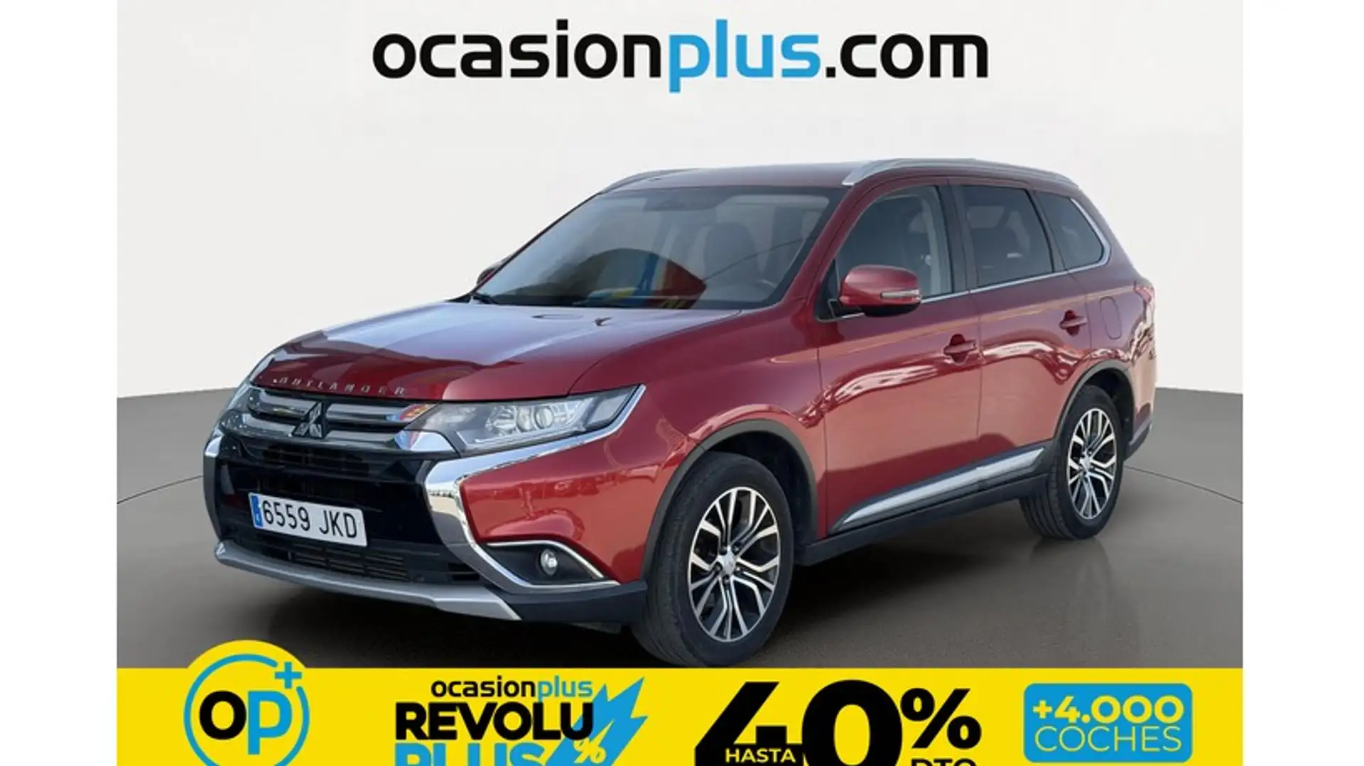 Mitsubishi Outlander 220DI-D Motion 2WD 5pl. Rojo - 1
