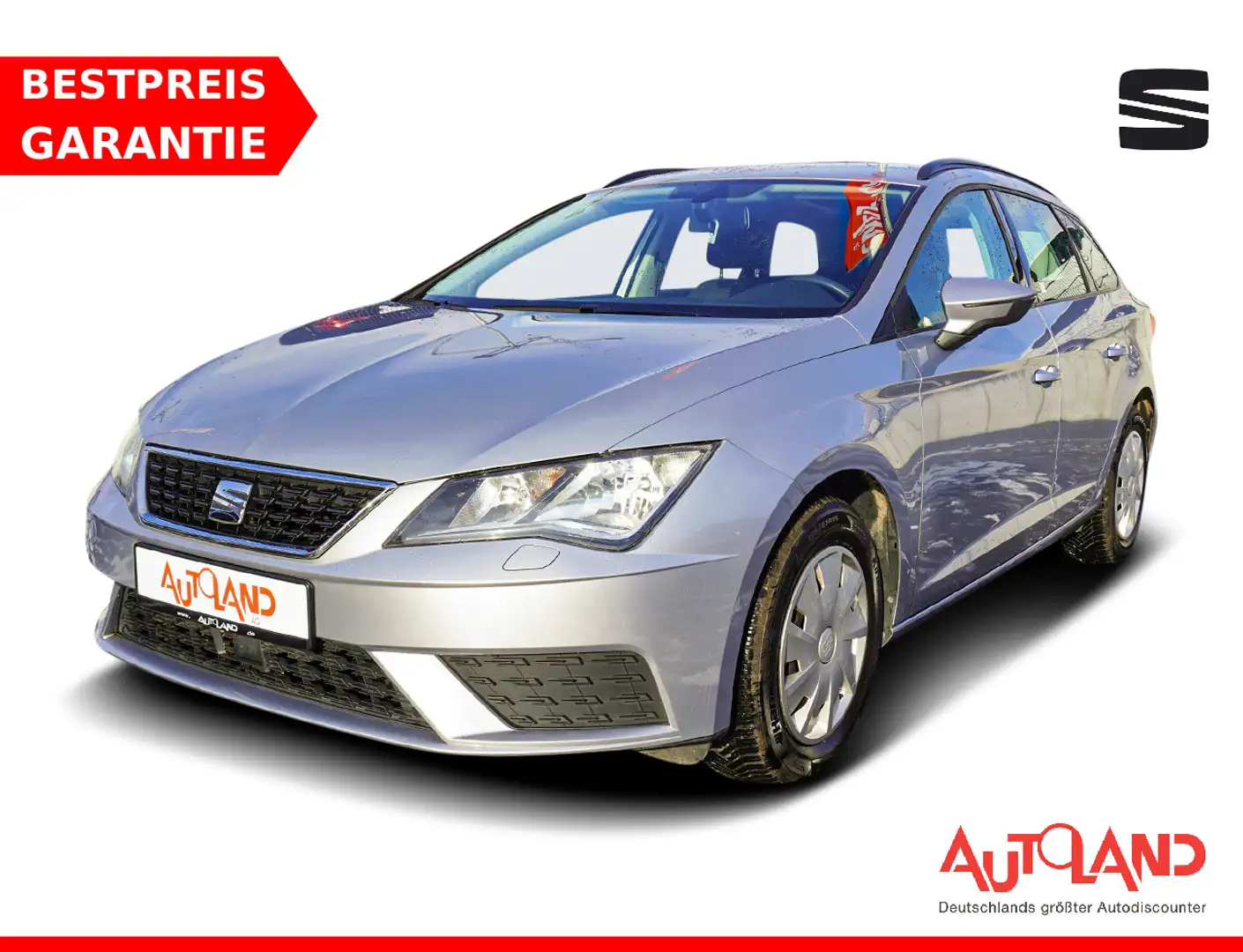 SEAT Leon ST 1.4 Tempomat Sitzheizung PDC Klimaaut. Gris - 1