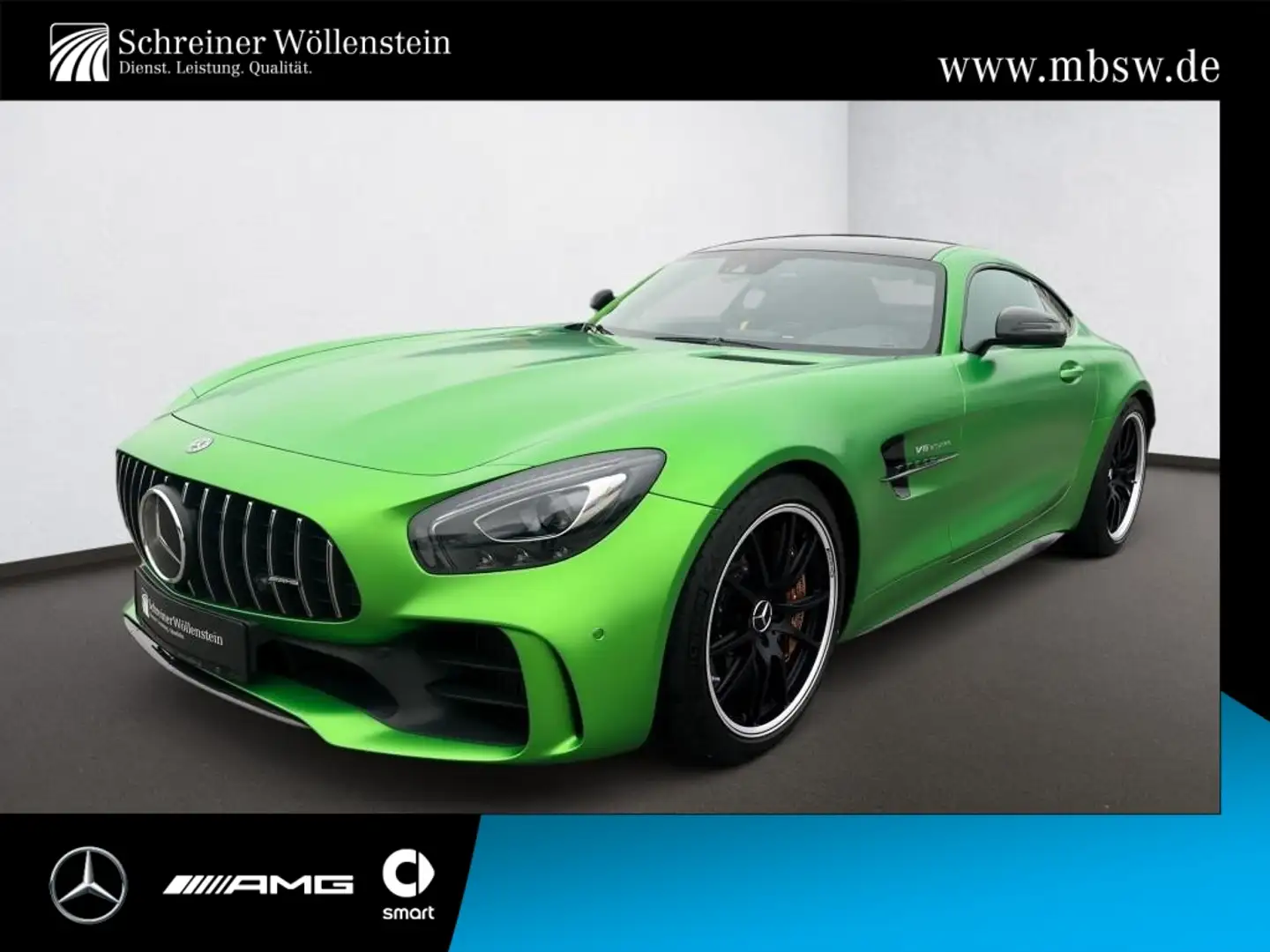 Mercedes-Benz AMG GT R 1.Hand*Keramik*CarbonExt I+II*Burmester Grün - 1