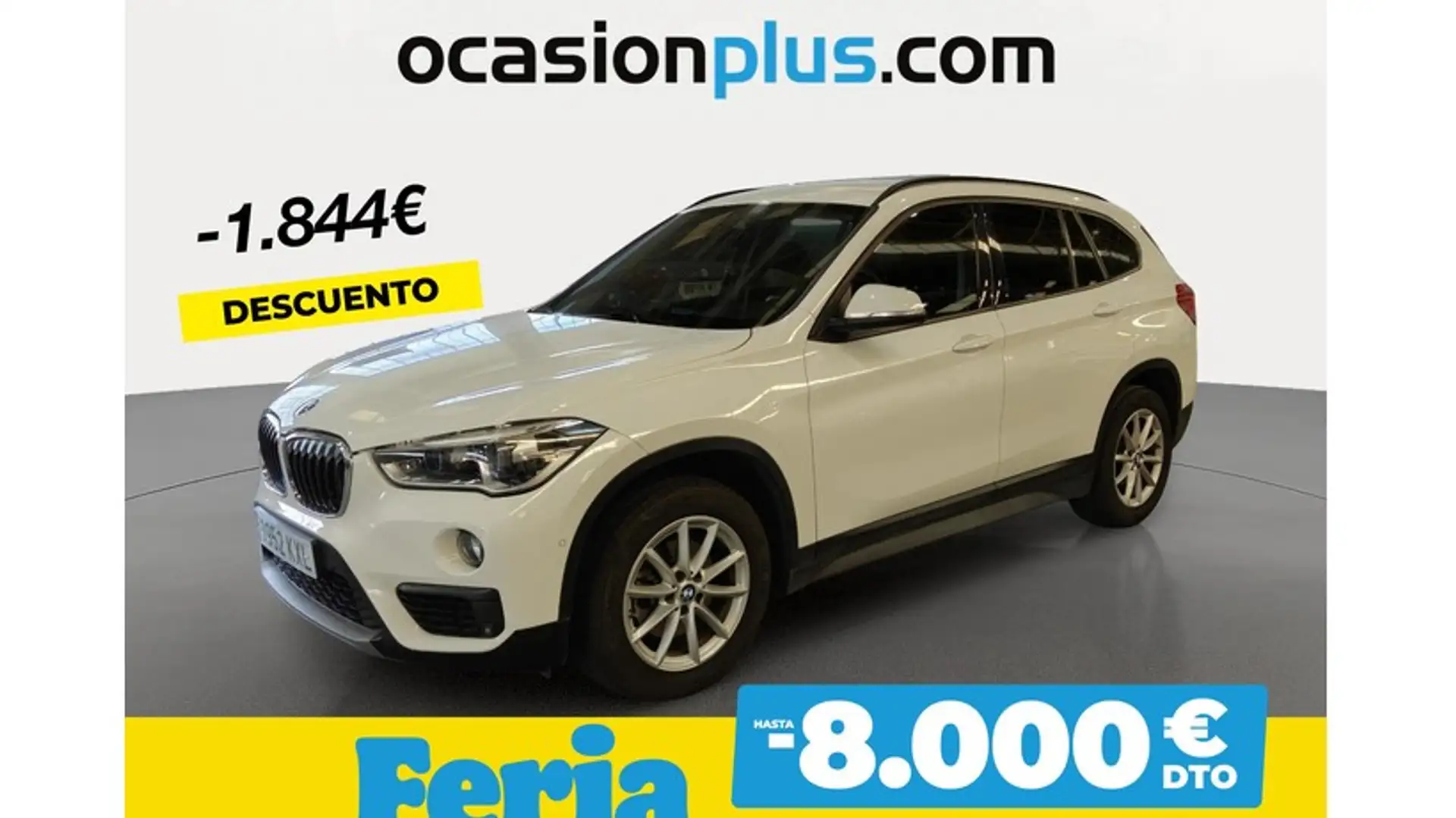 BMW X1 sDrive 18dA Blanc - 1