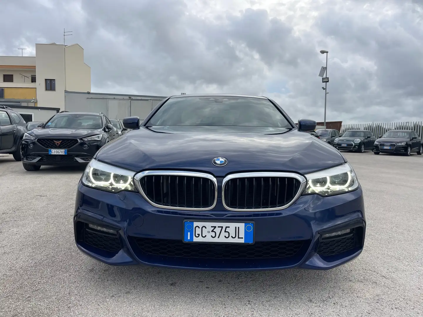 BMW 520 Serie 5 Berlina 520d MH48V xdrive Msport Azul - 2