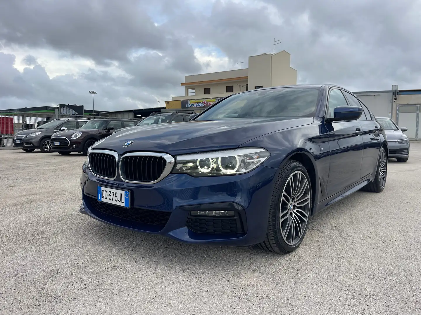 BMW 520 Serie 5 Berlina 520d MH48V xdrive Msport Azul - 1