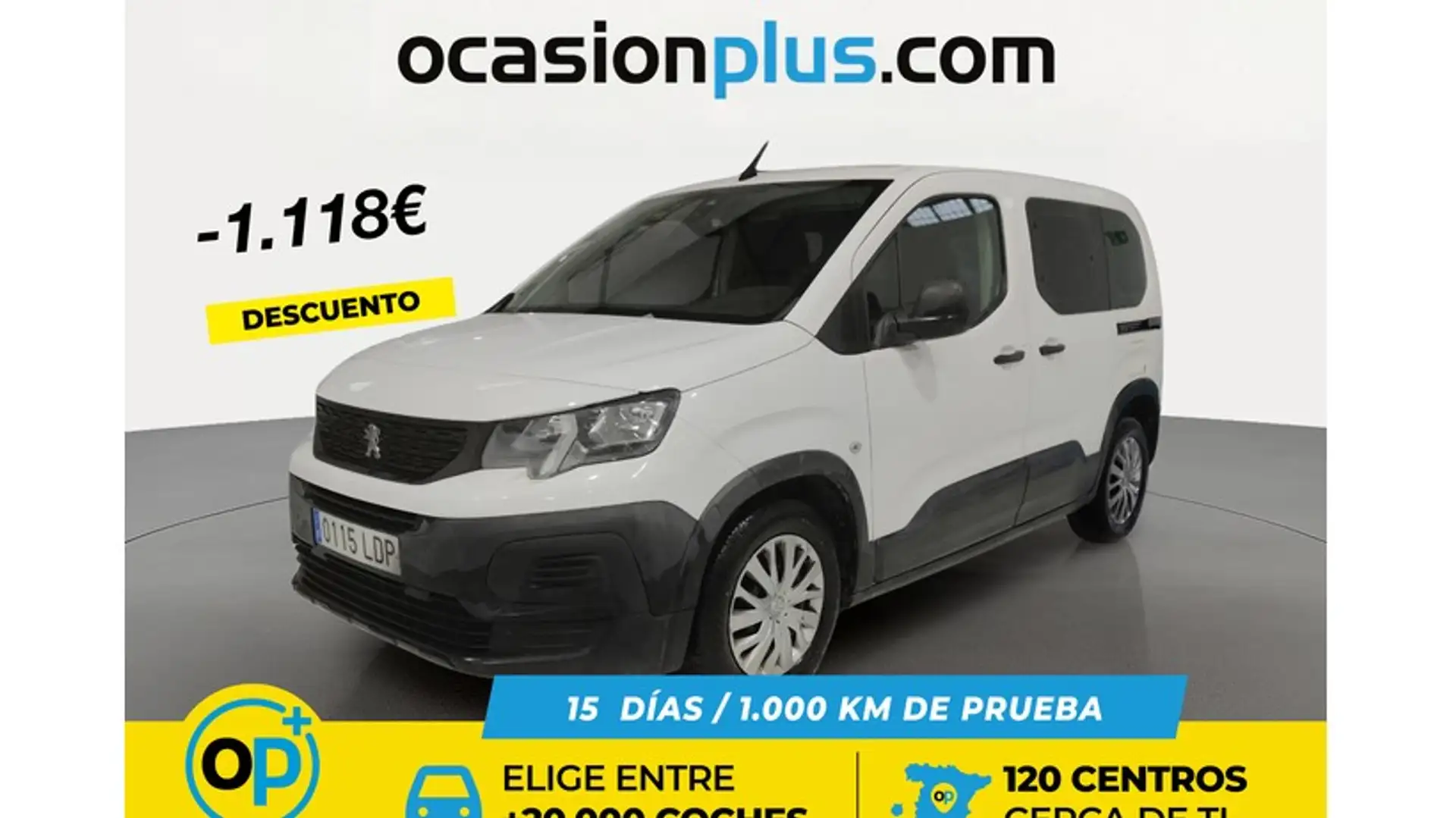 Peugeot Rifter 1.5BlueHDi S&S Standard Access 100 Weiß - 1