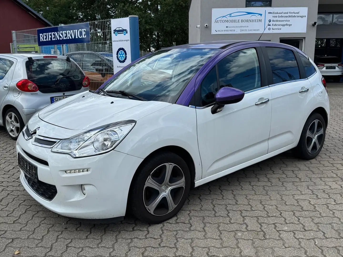 Citroen C3 Selection MOTOSCHADEN Weiß - 1