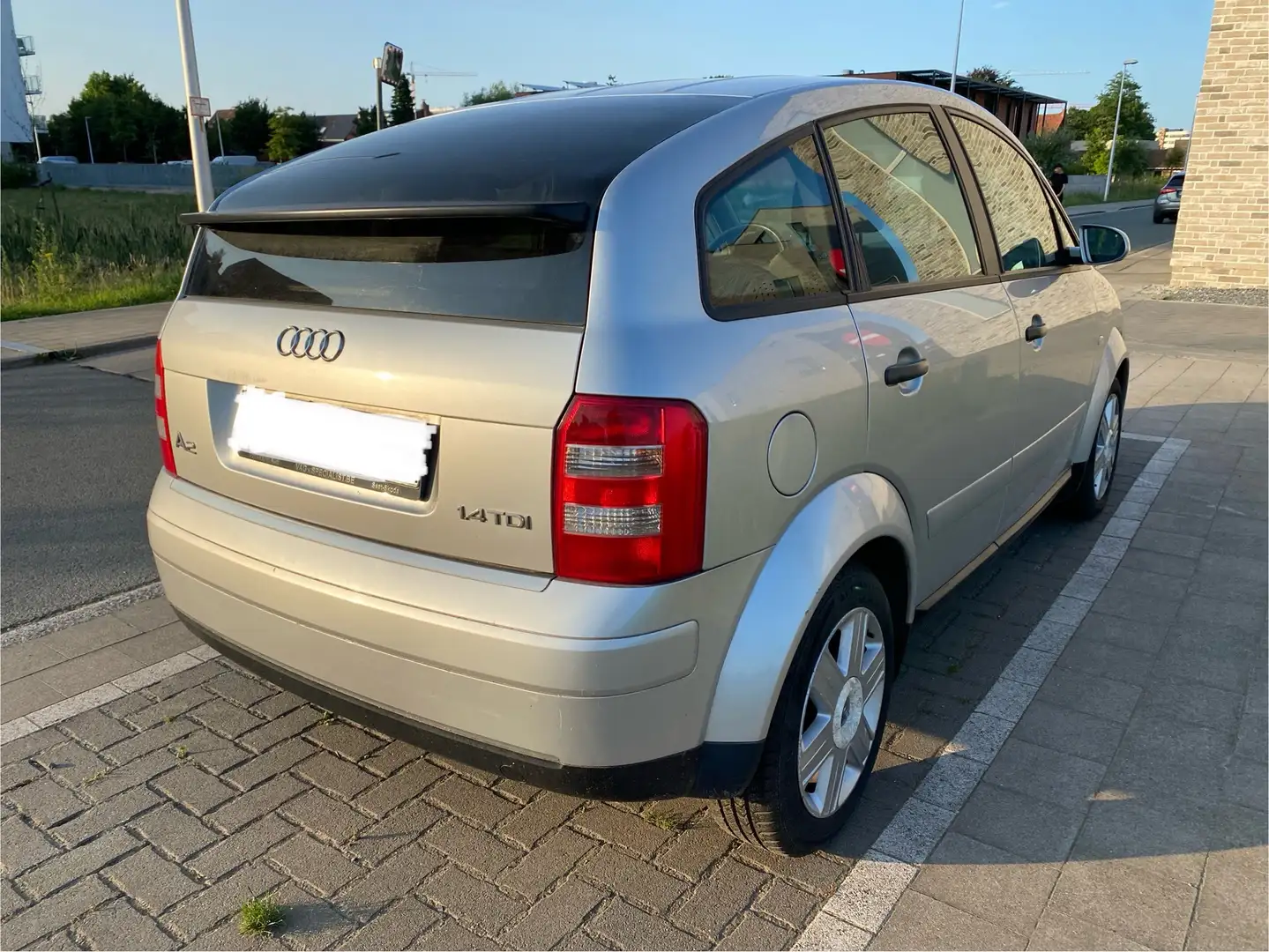 Audi A2 1.4 TDI Argent - 1
