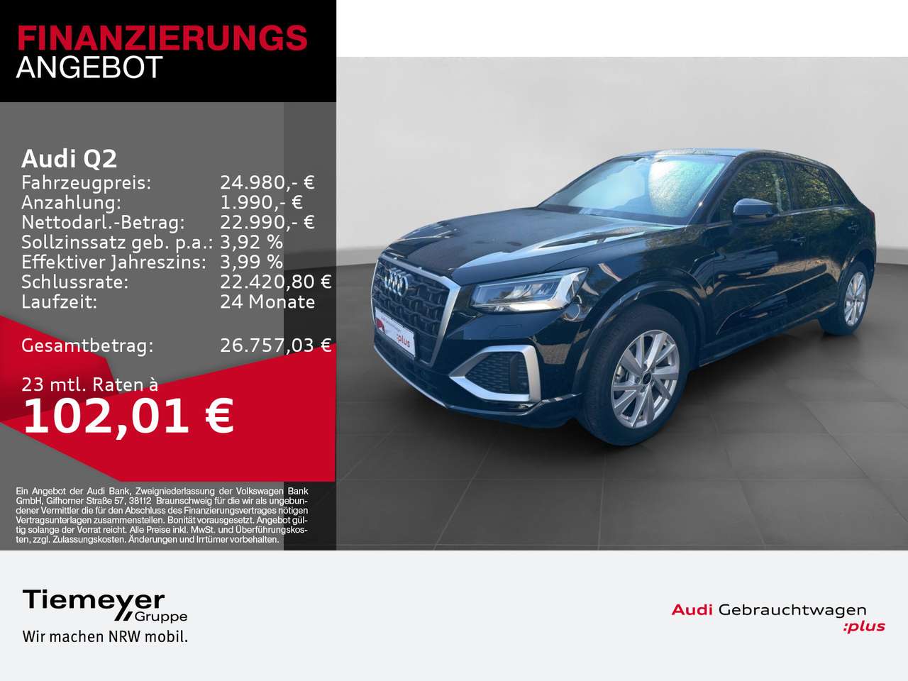 Audi Q2 — Audi Q2 30 TDI ADVANCED KAMERA HK eKLAPPE NAVI+