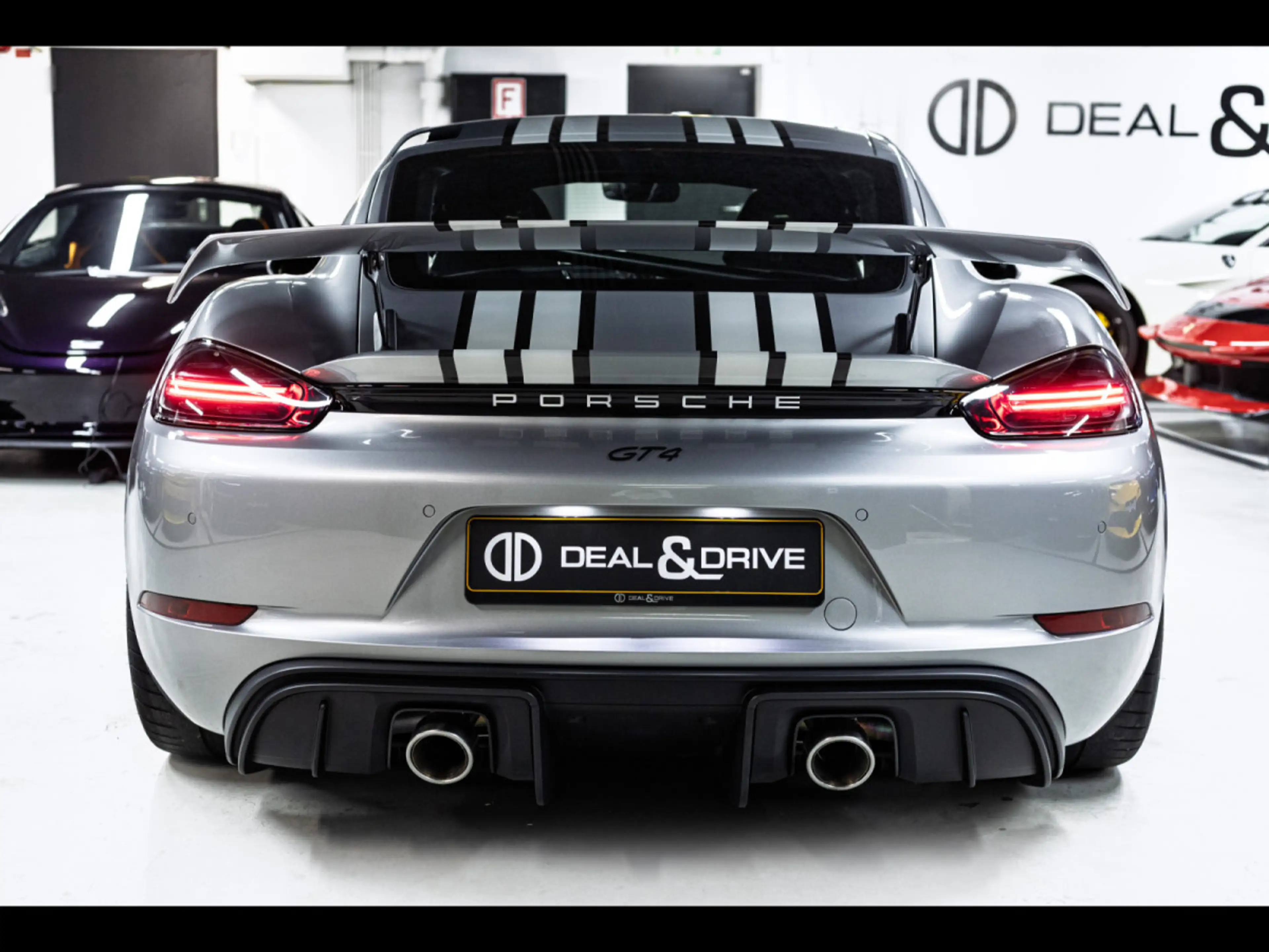 Porsche Cayman 718 GT4 MANUAL-6°GT-SILVER°PPF°CLUBSPORT°CARBON — photo 4